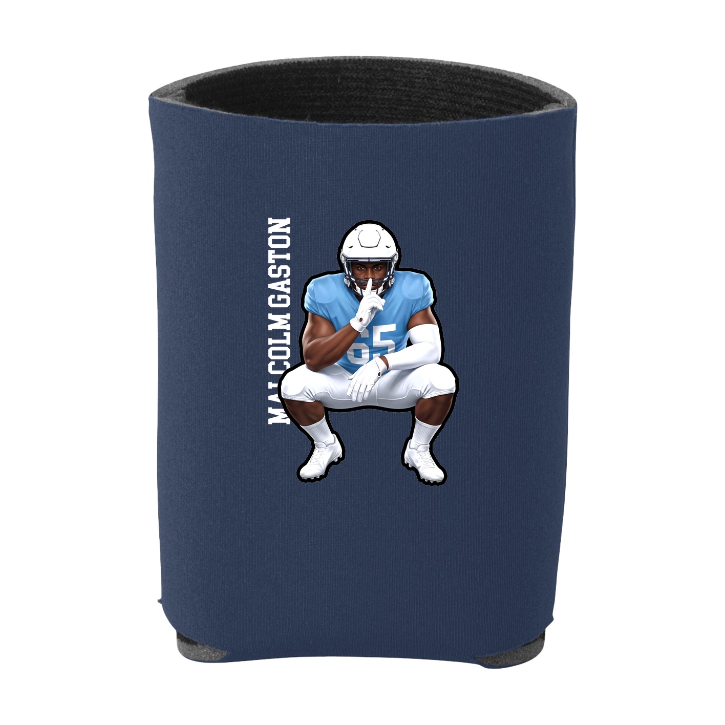 Can Holder — Name Vertical in Navy