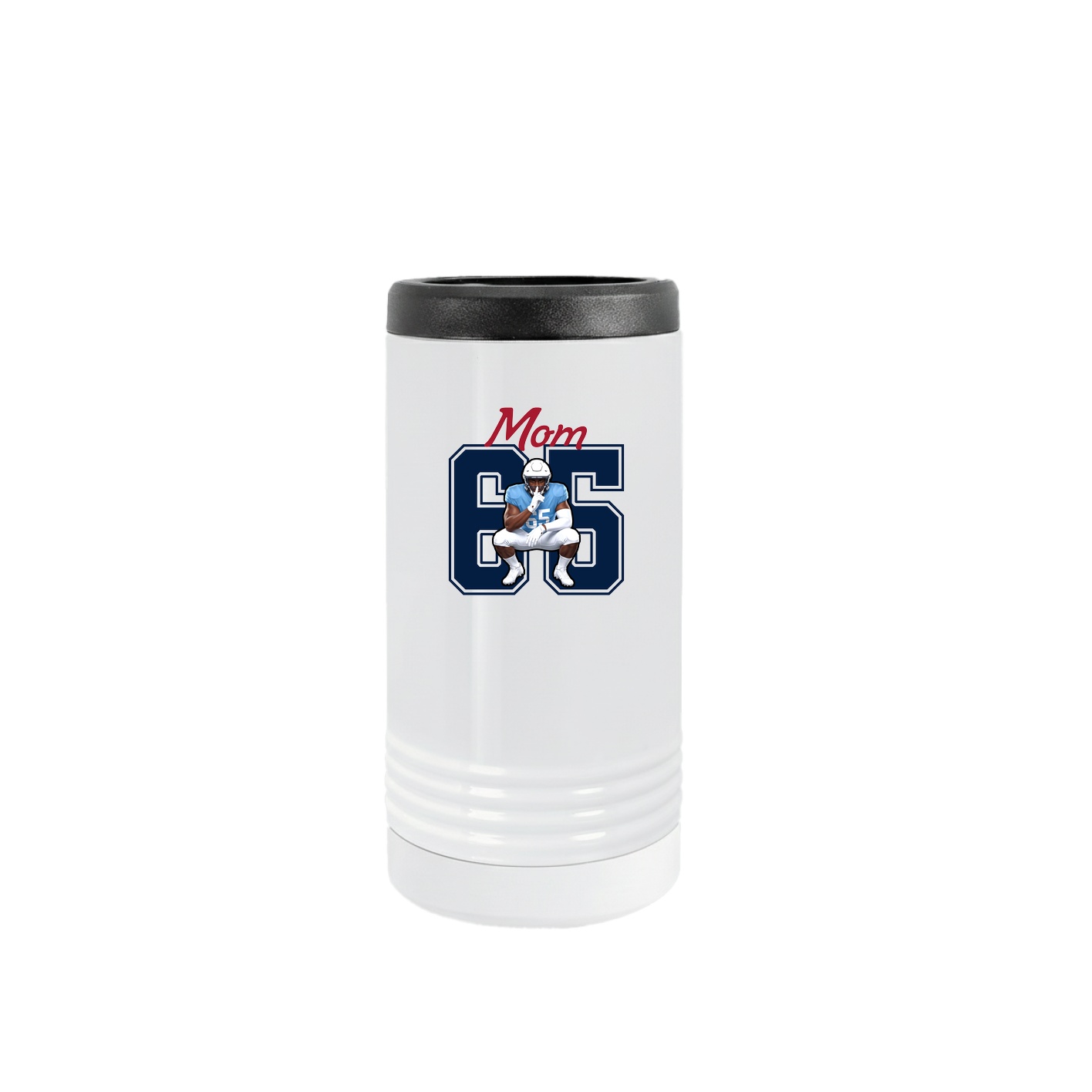 Slim Beverage Holder — Mothers Day Shirsey in White
