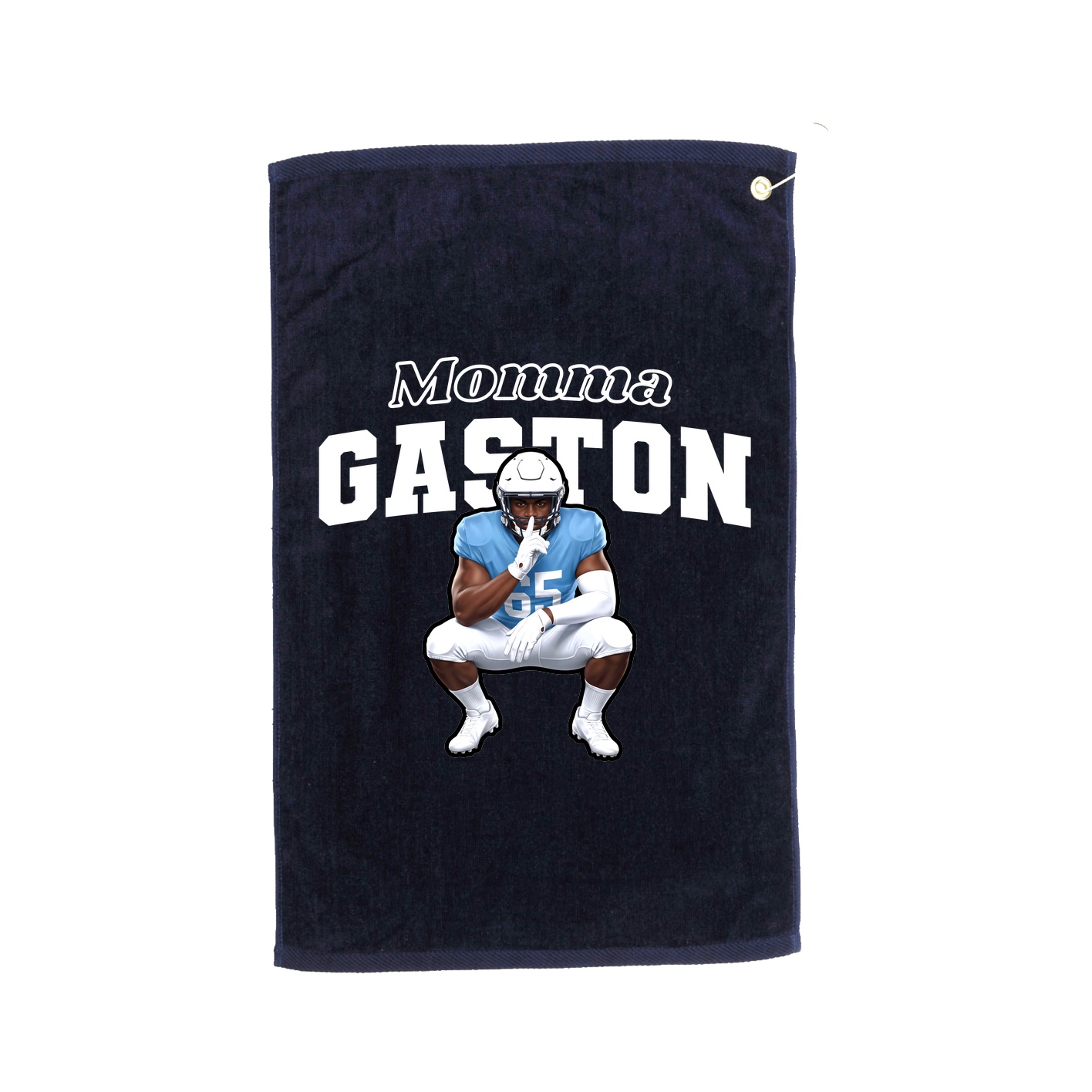 Golf Towel — Mothers Day Block in Navy