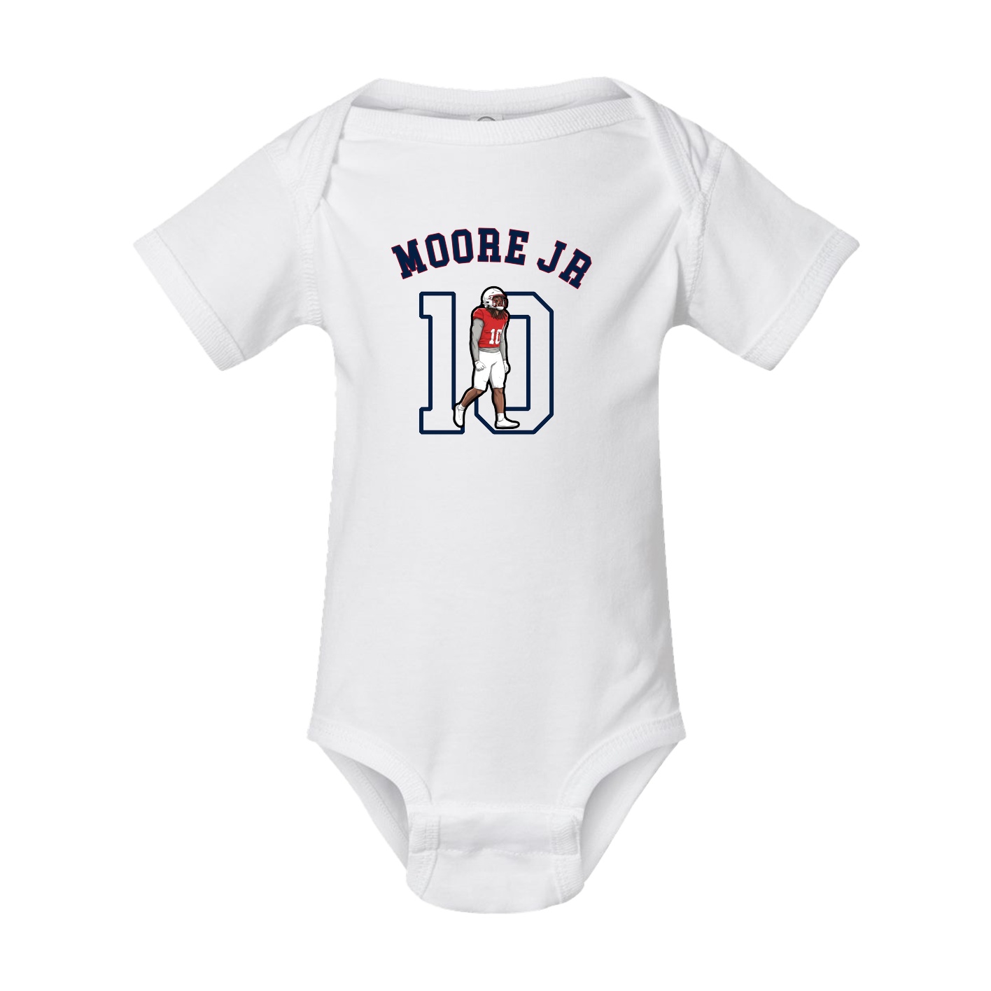 Baby Onesie — Shirsey Arch in White