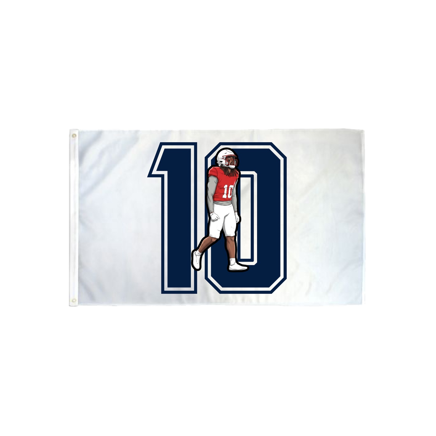 3x5 Flag — Number in Classic
