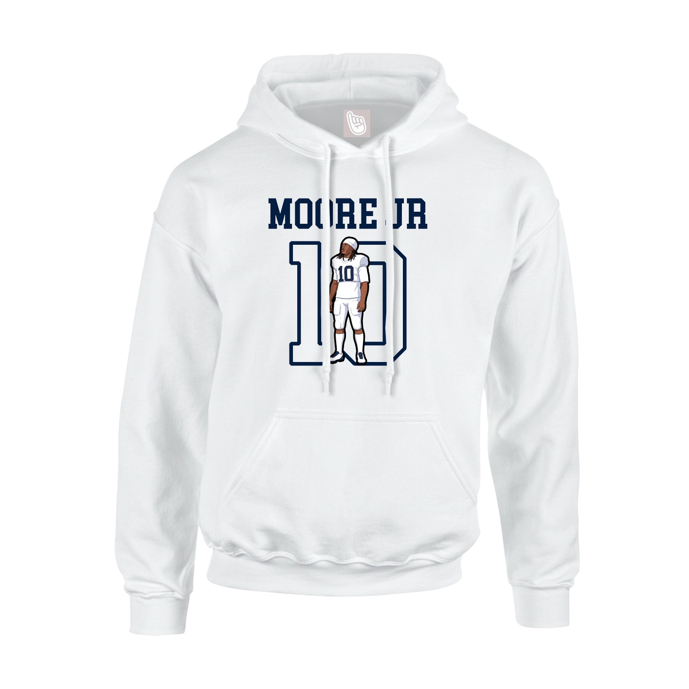 Youth Hoodie — Shirsey in White