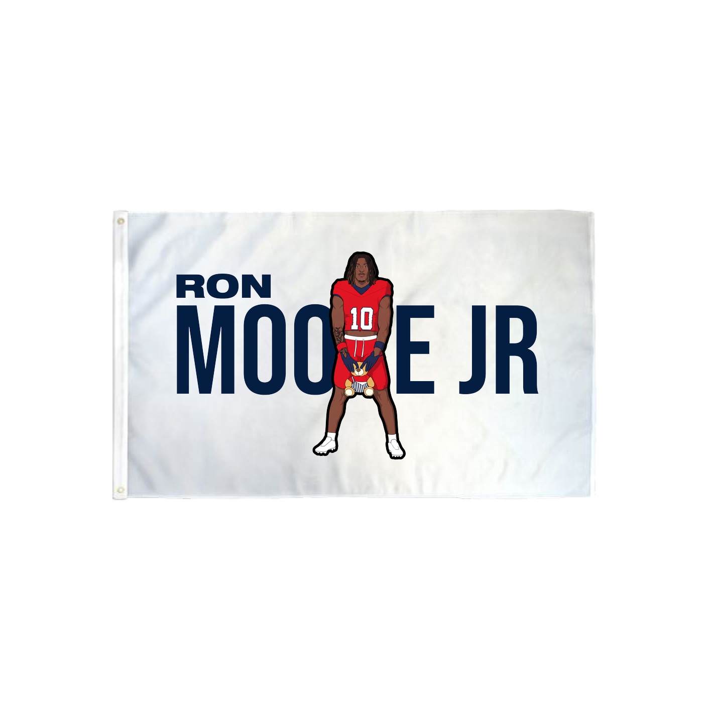 3x5 Flag — Player Name in Classic