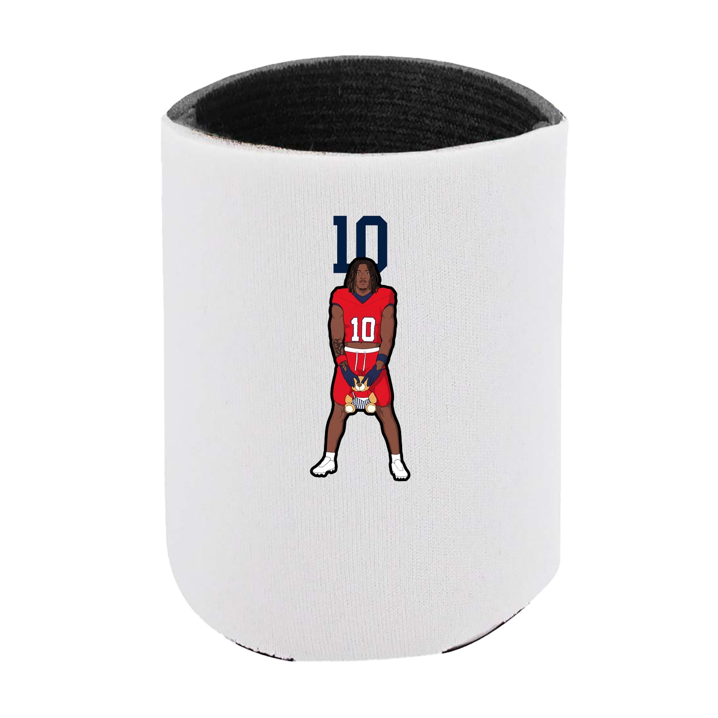 Can Holder — Number Top in White