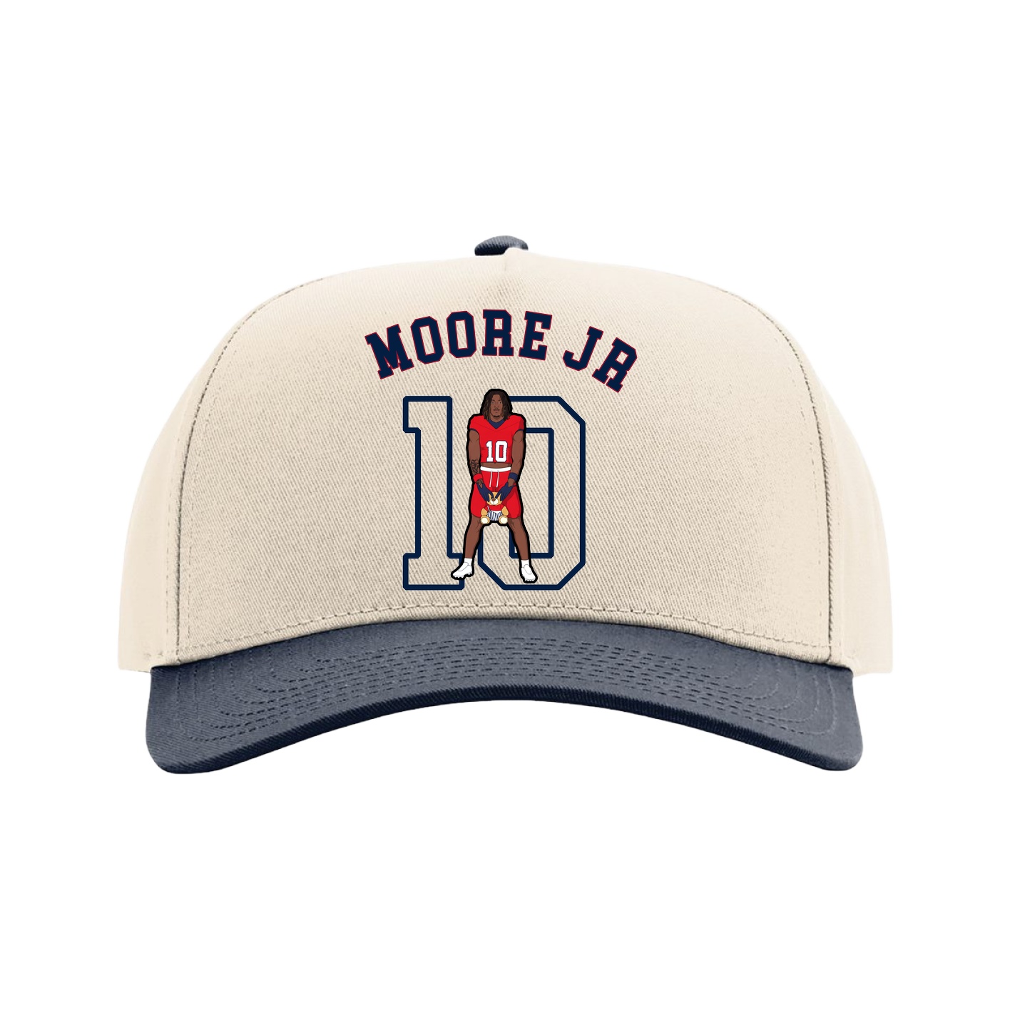 Full Fabric Five-Panel Champ Cap