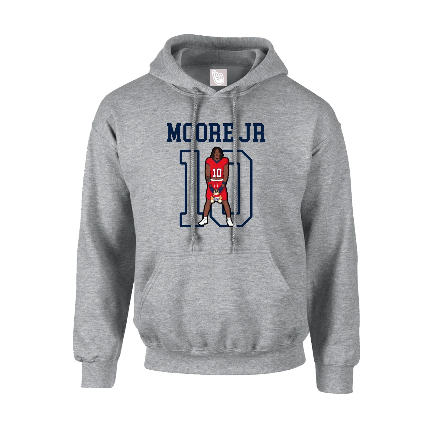Hoodie — Shirsey in Grey