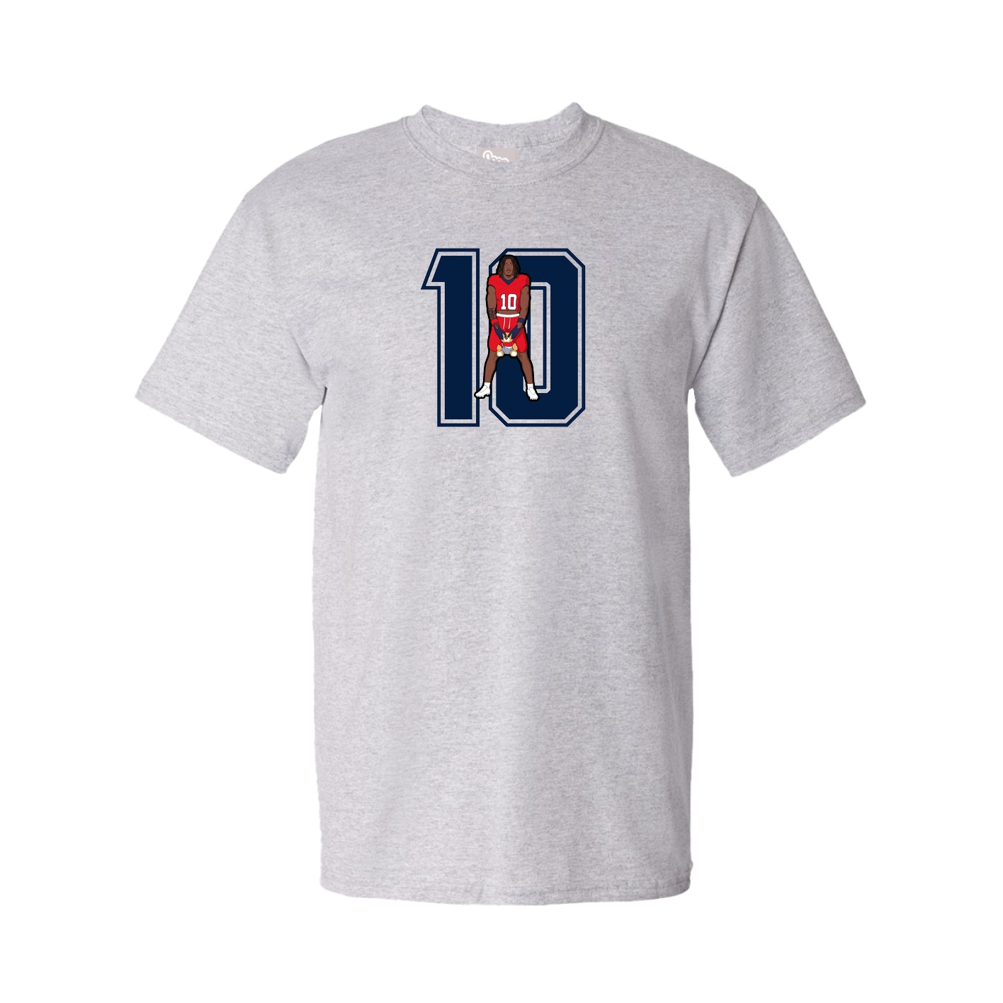 Tee — Number in Grey