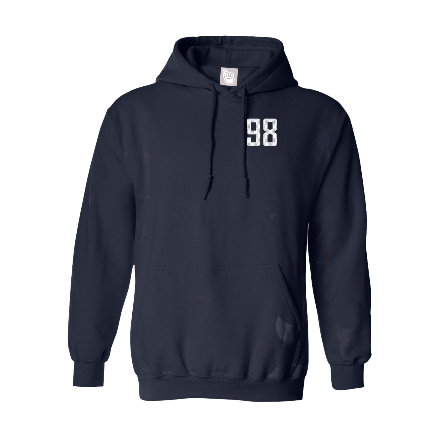 Youth Hoodie — Front Shirsy in Navy