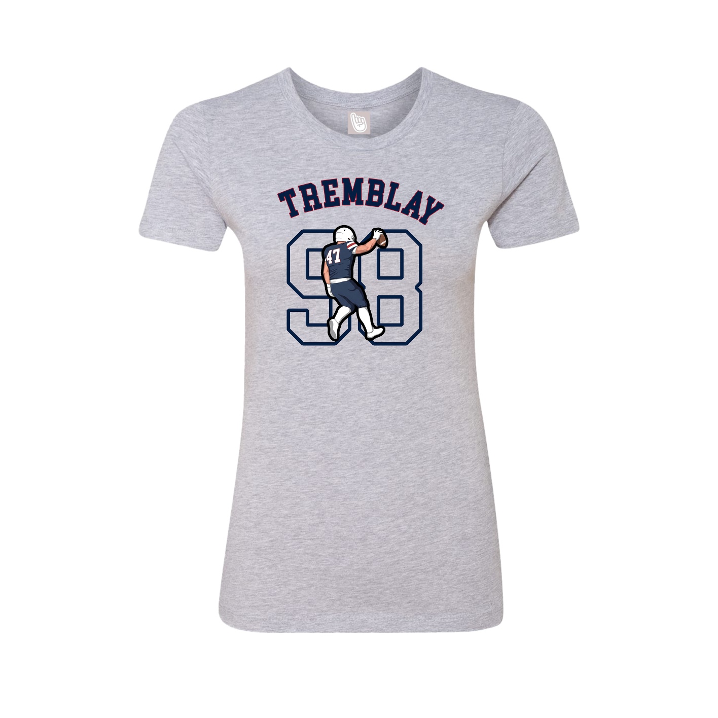 Womens Tee — Shirsey Arch in Grey
