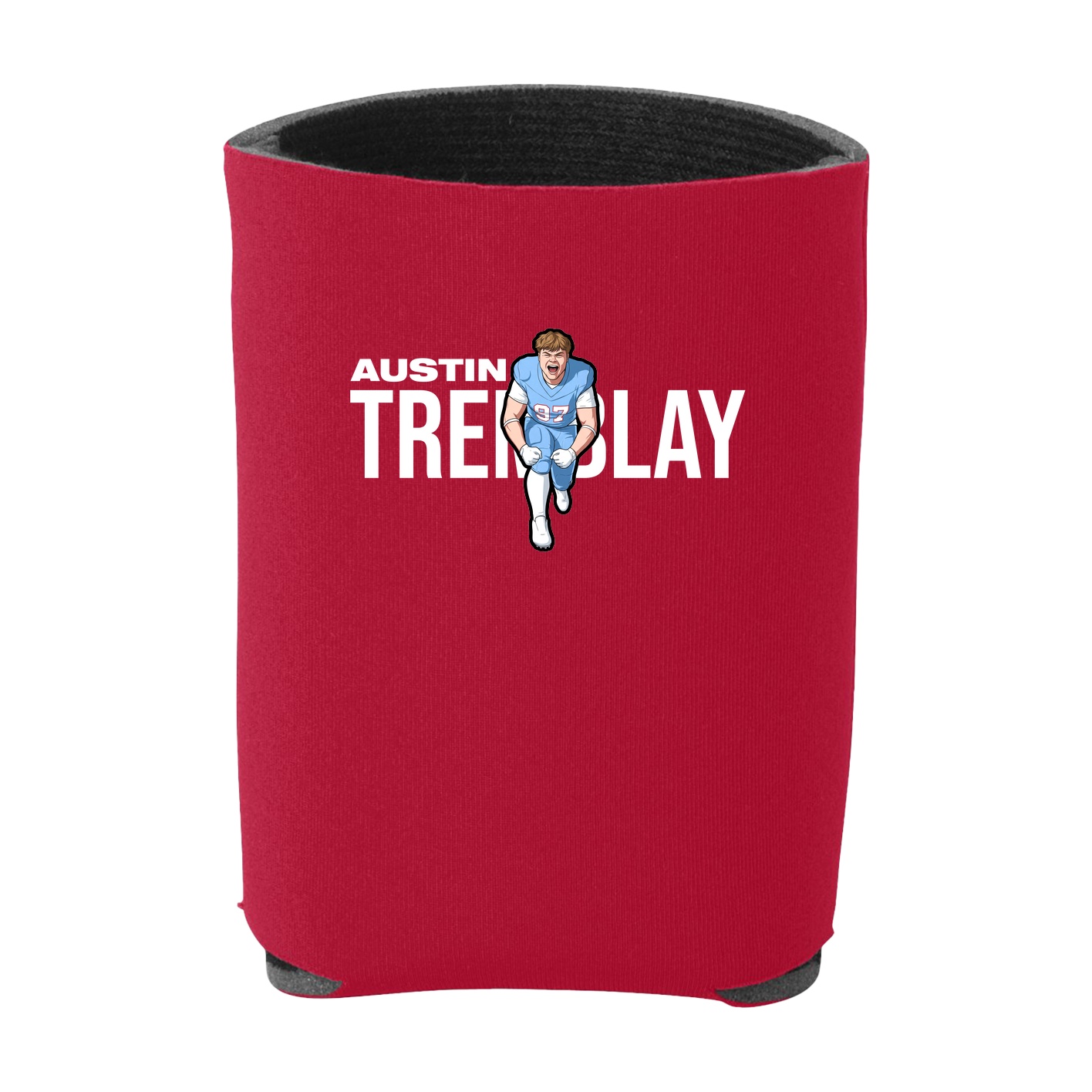 Can Holder — Player Name in Red