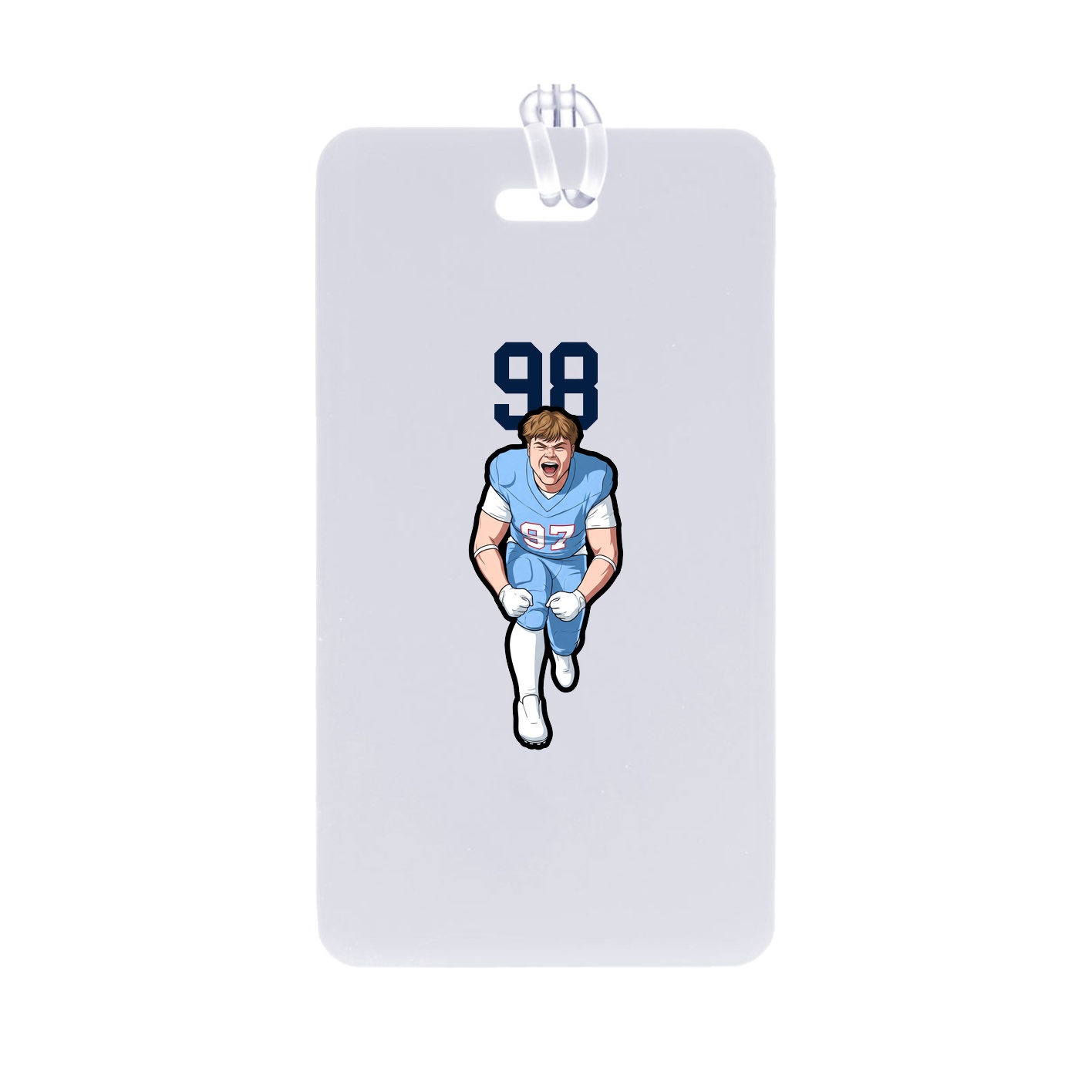 Bag Tag — Number Top in Classic