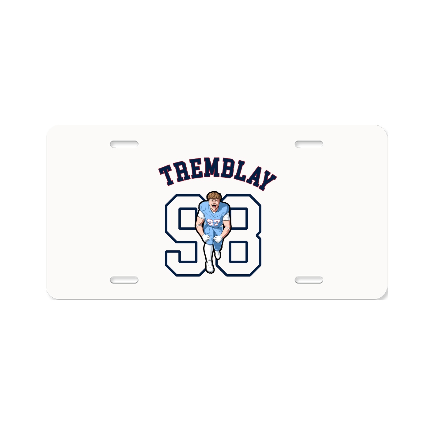 License Plate — Shirsey Arch in Classic