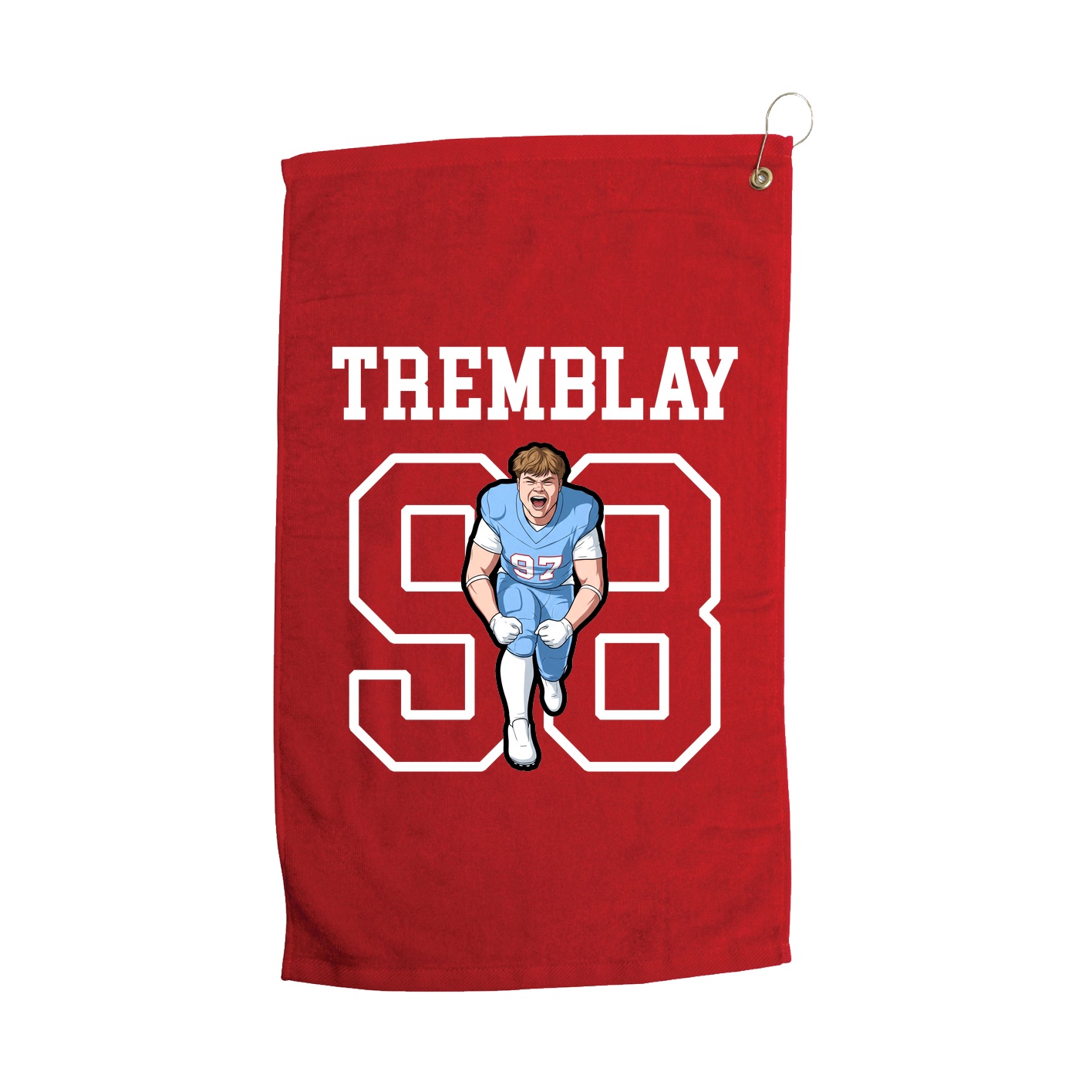 Golf Towel — Shirsey in Red