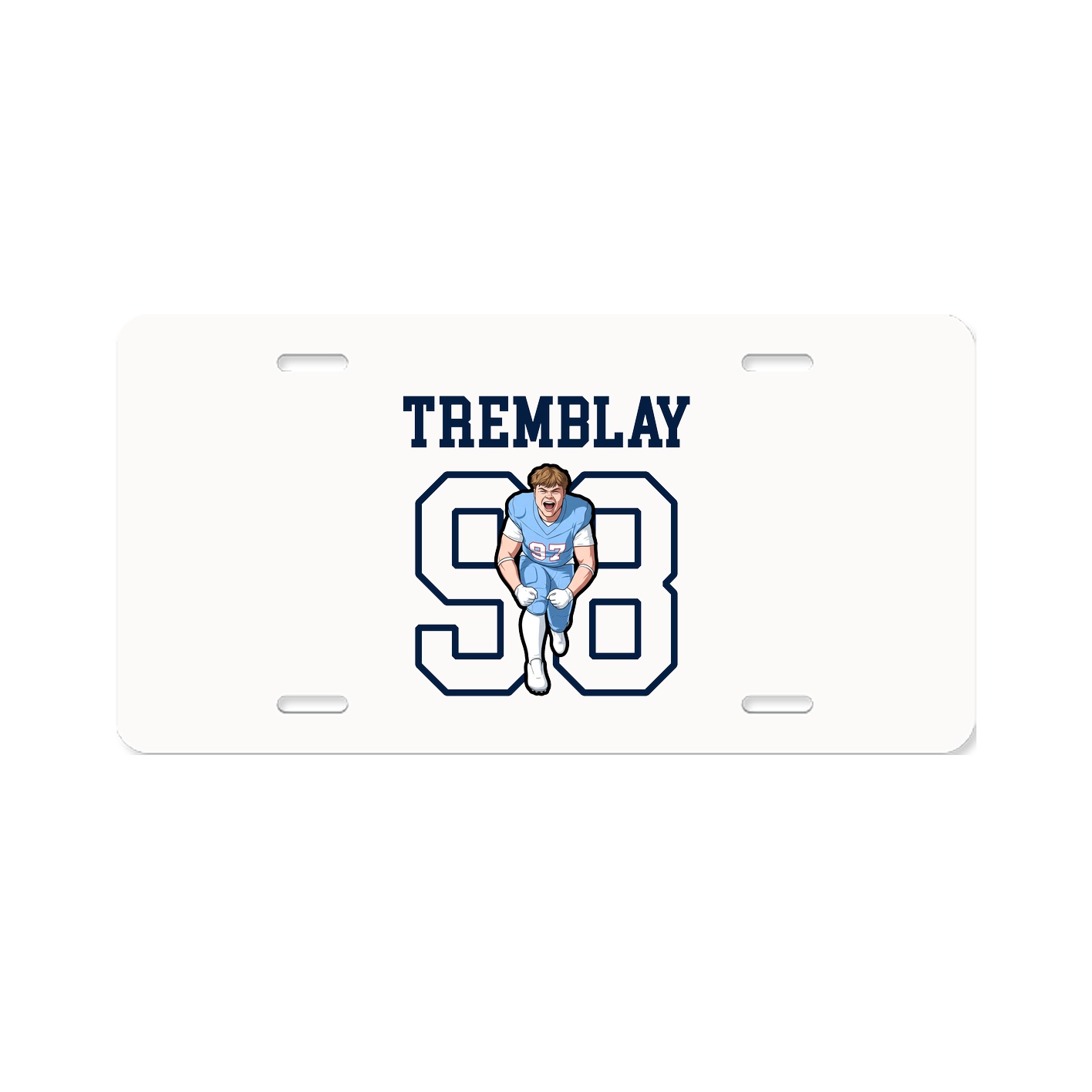 License Plate — Shirsey in Classic