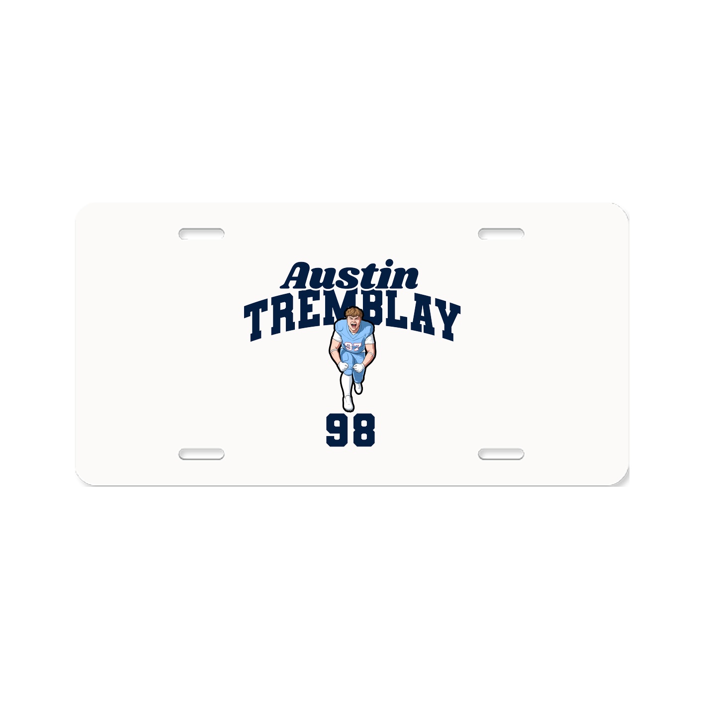 License Plate — Signature Arch in Classic