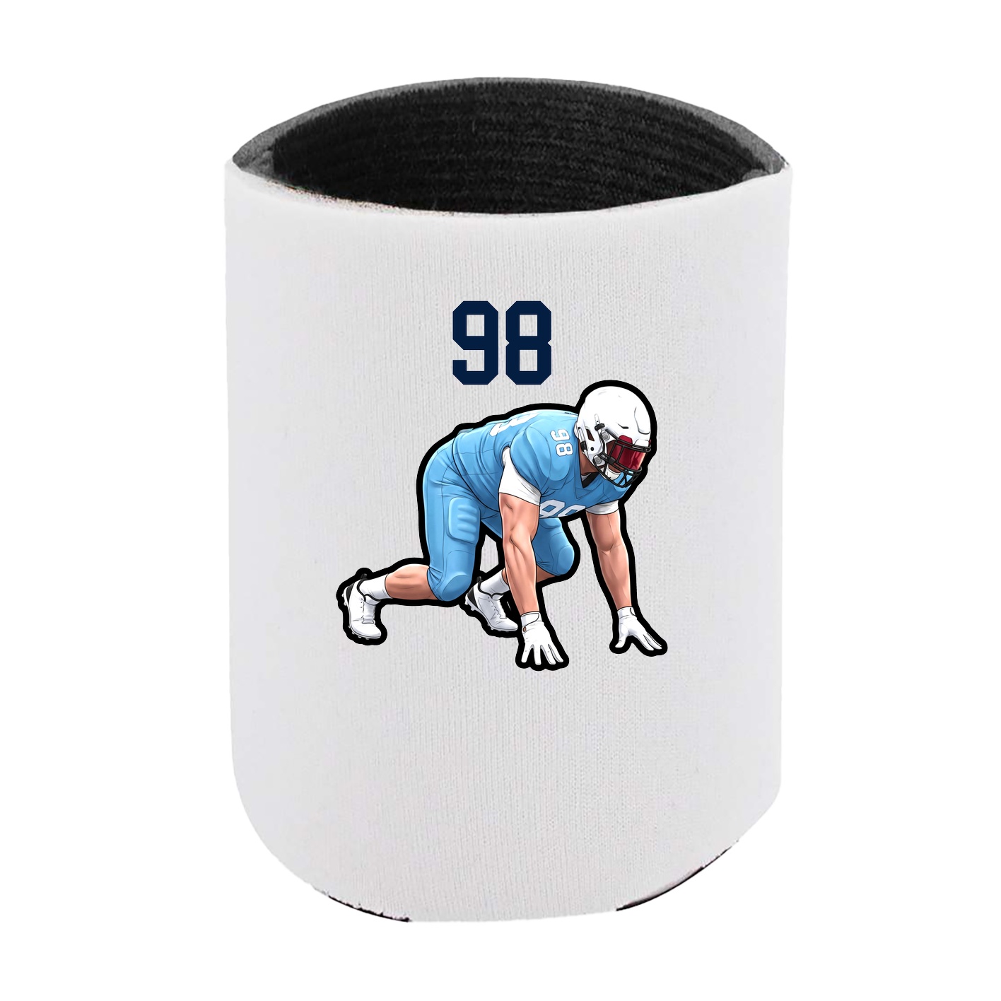 Can Holder — Number Top in White