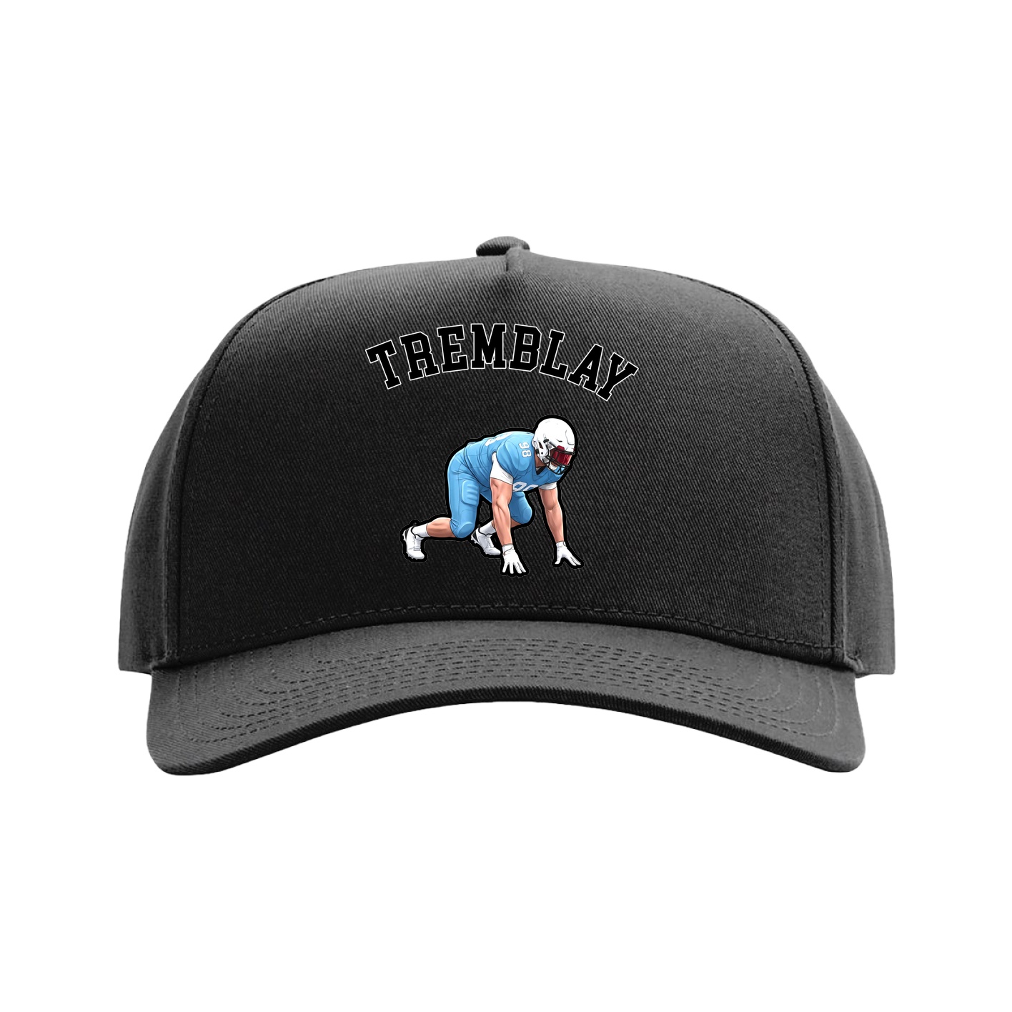Full Fabric Five-Panel Champ Cap