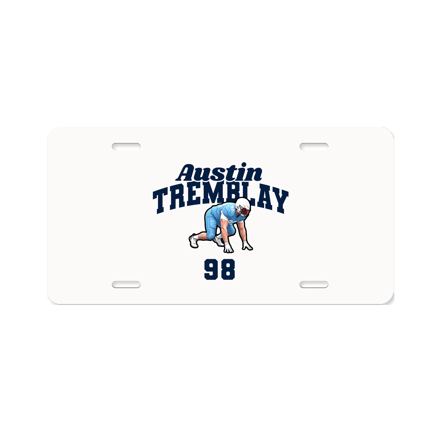 License Plate — Signature Arch in Classic