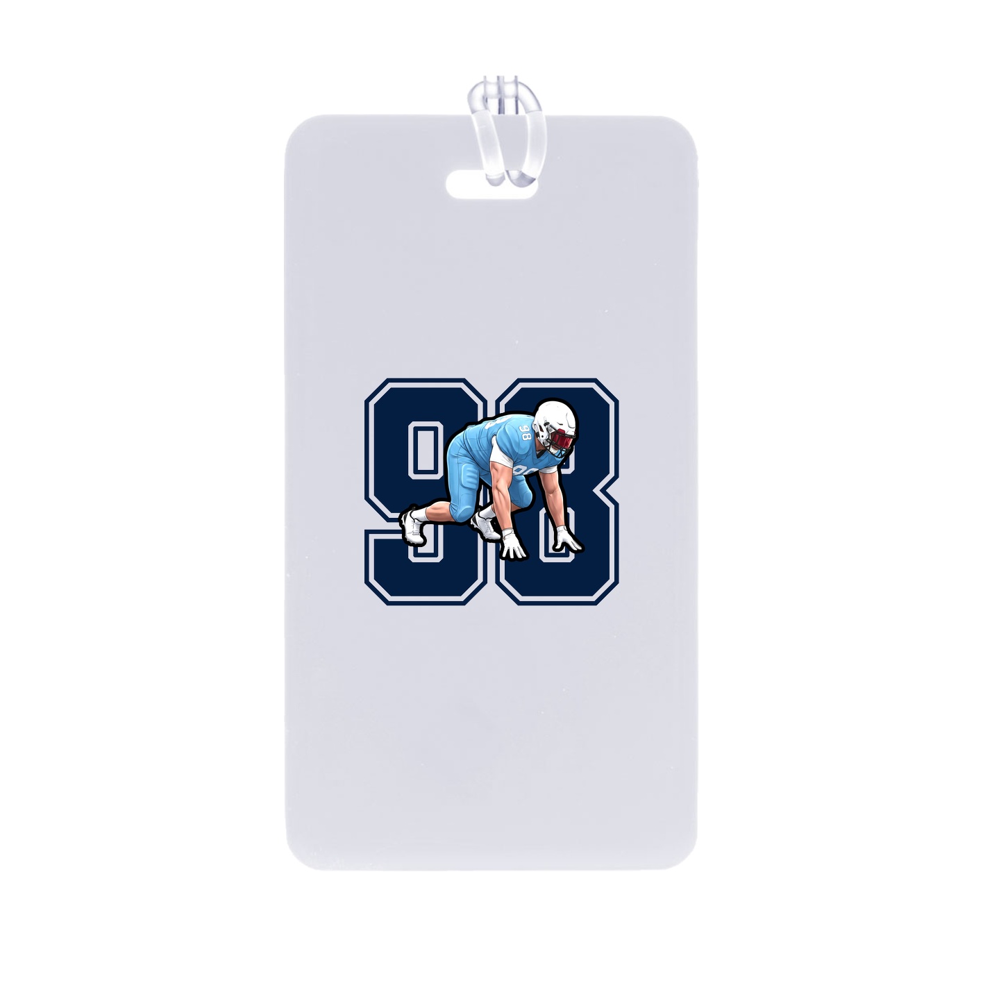 Bag Tag — Number in Classic