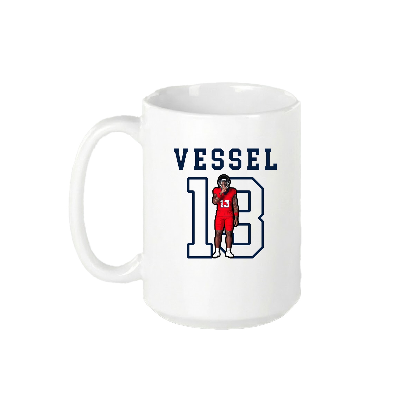 15oz Coffee Mug — Shirsey in White