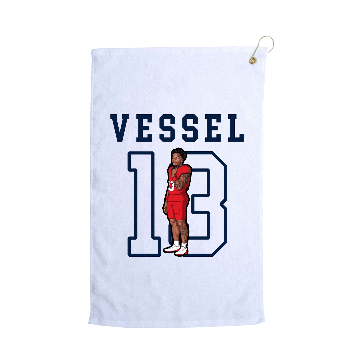 Golf Towel — Shirsey in White