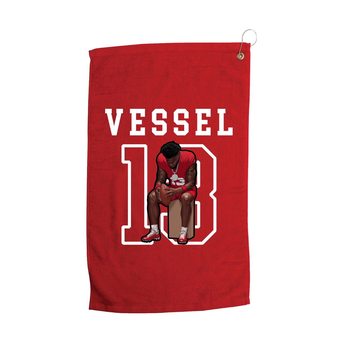 Golf Towel — Shirsey in Red