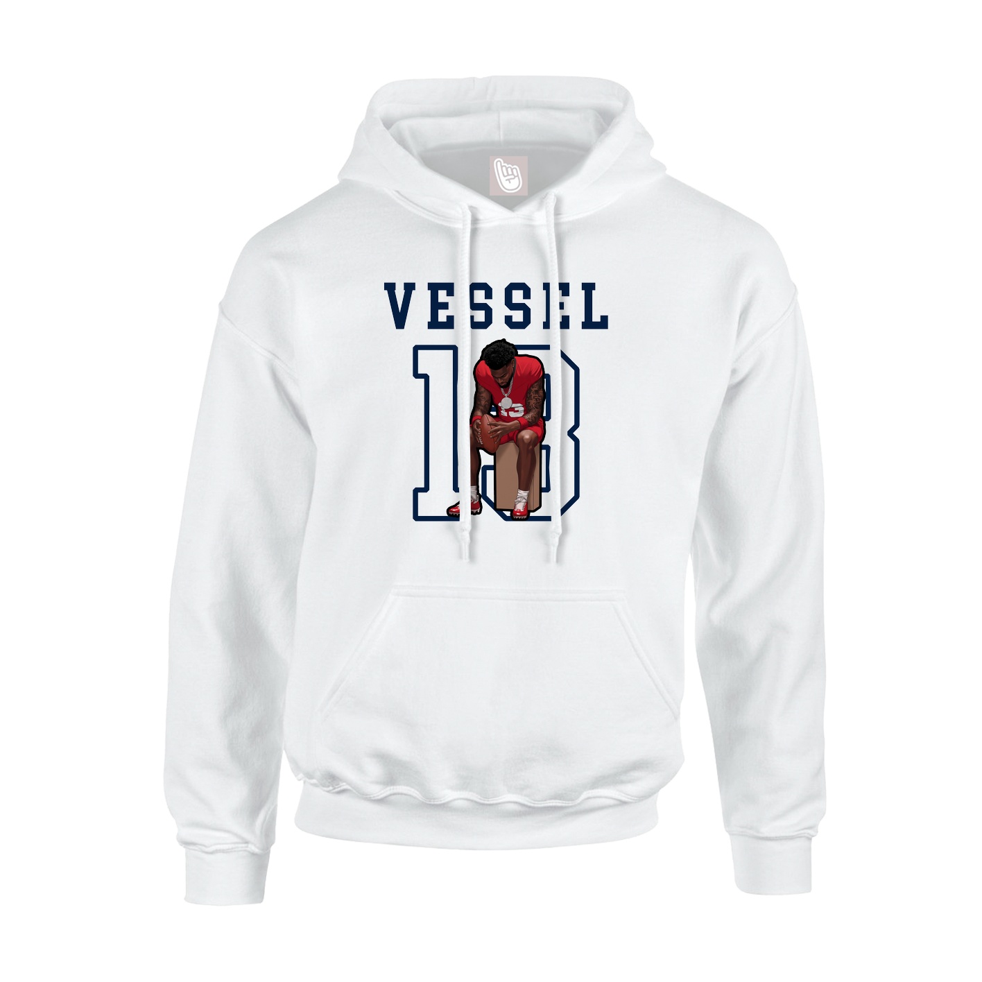 Youth Hoodie — Shirsey in White