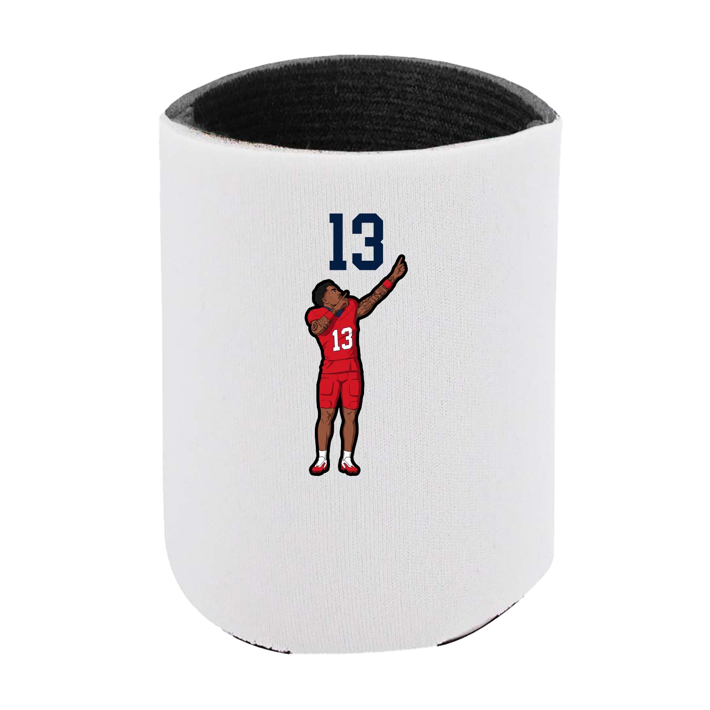 Can Holder — Number Top in White