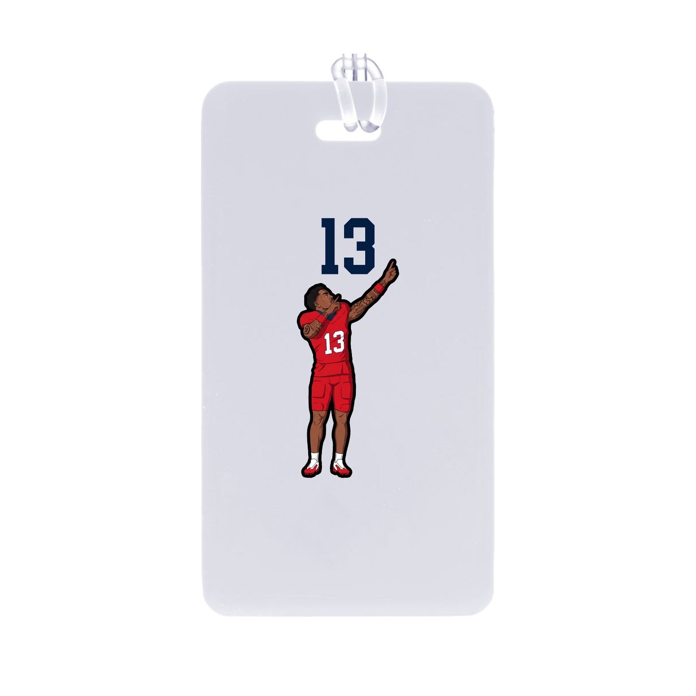 Bag Tag — Number Top in Classic
