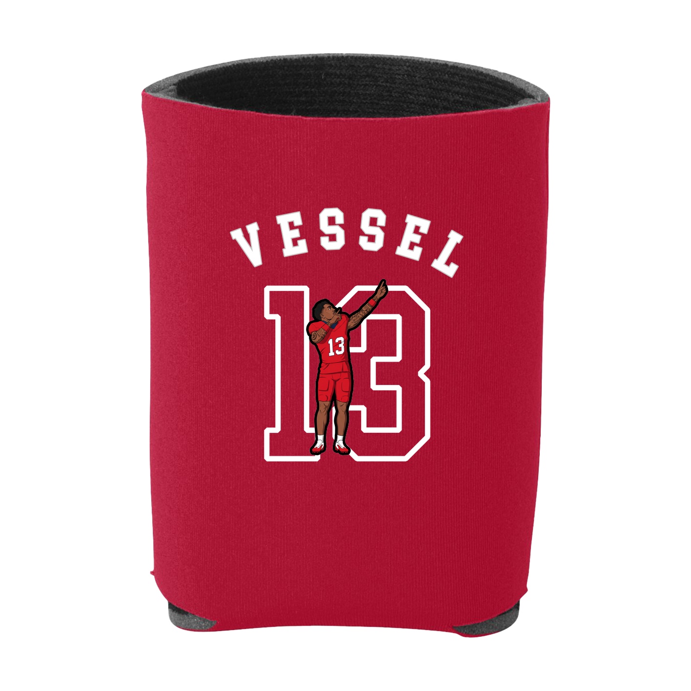 Can Holder — Shirsey Arch in Red