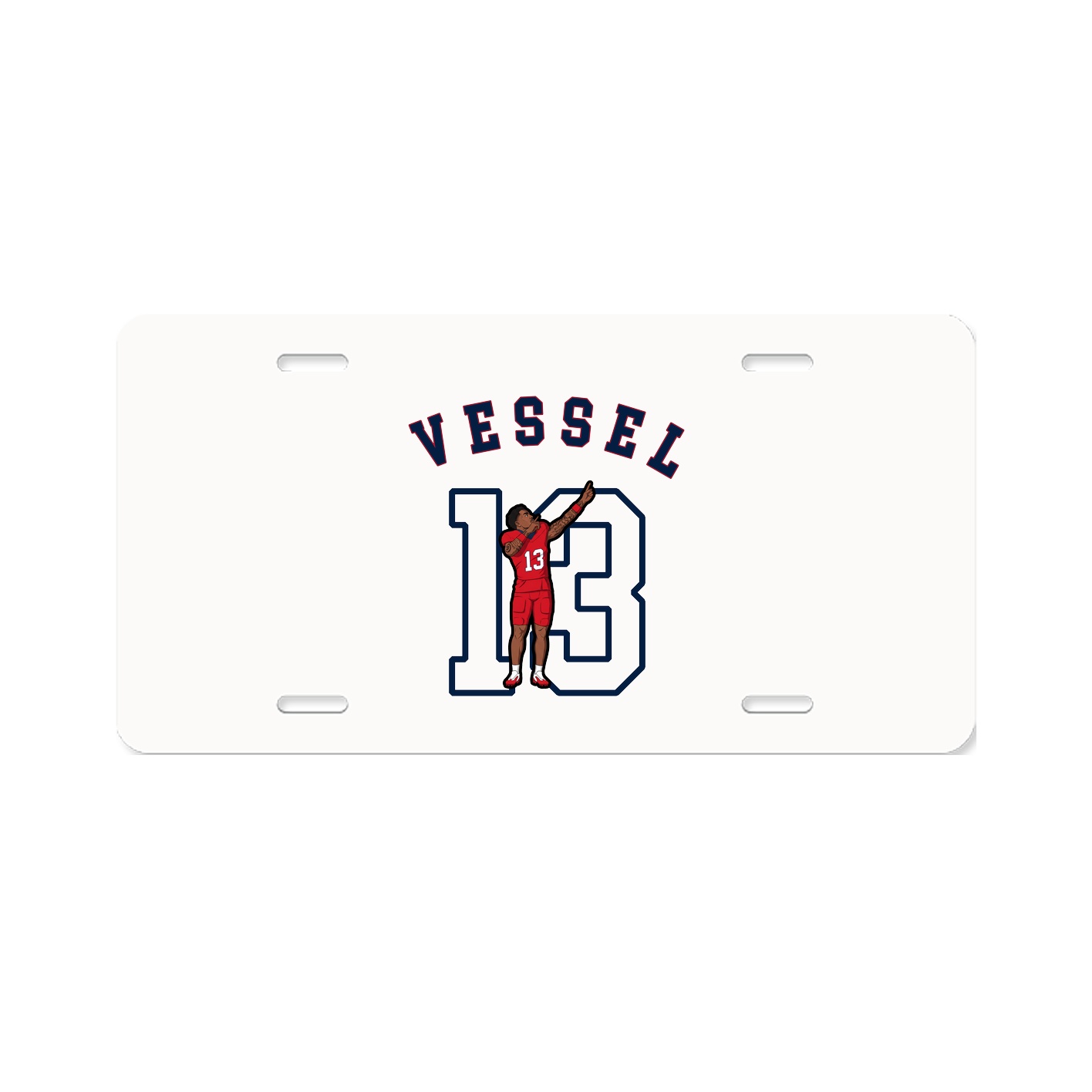 License Plate — Shirsey Arch in Classic