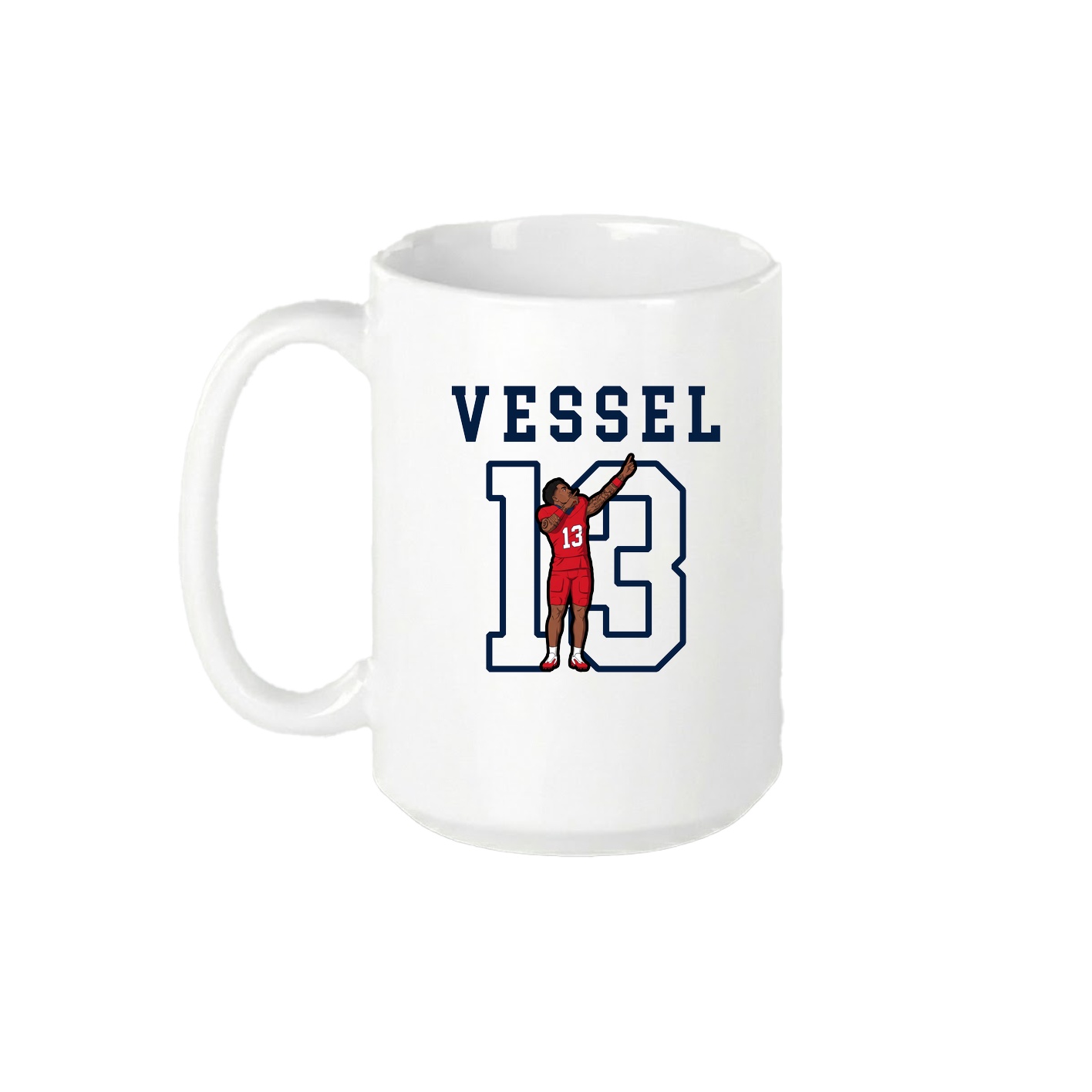 15oz Coffee Mug — Shirsey in White