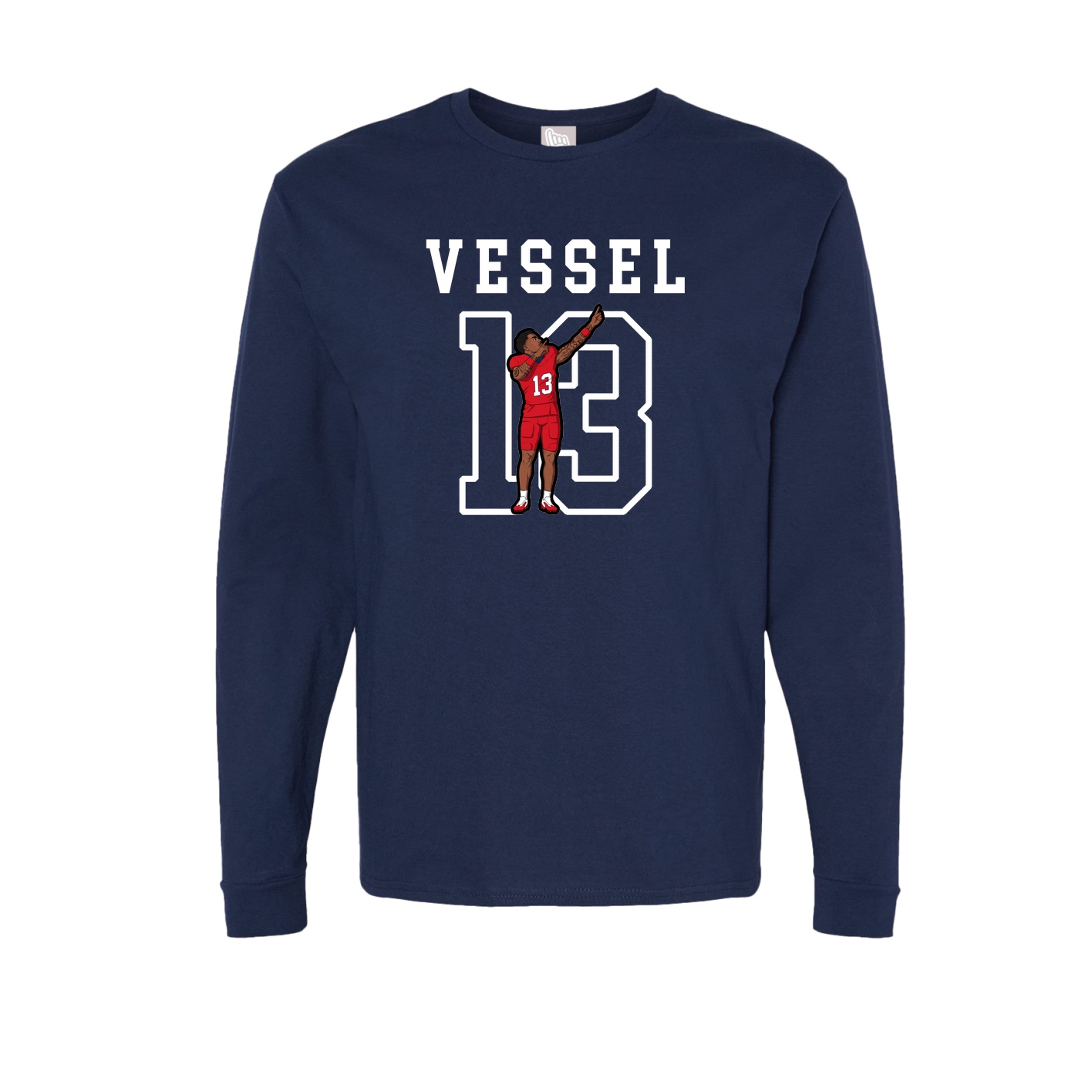 Long Sleeve Tee — Shirsey in Navy