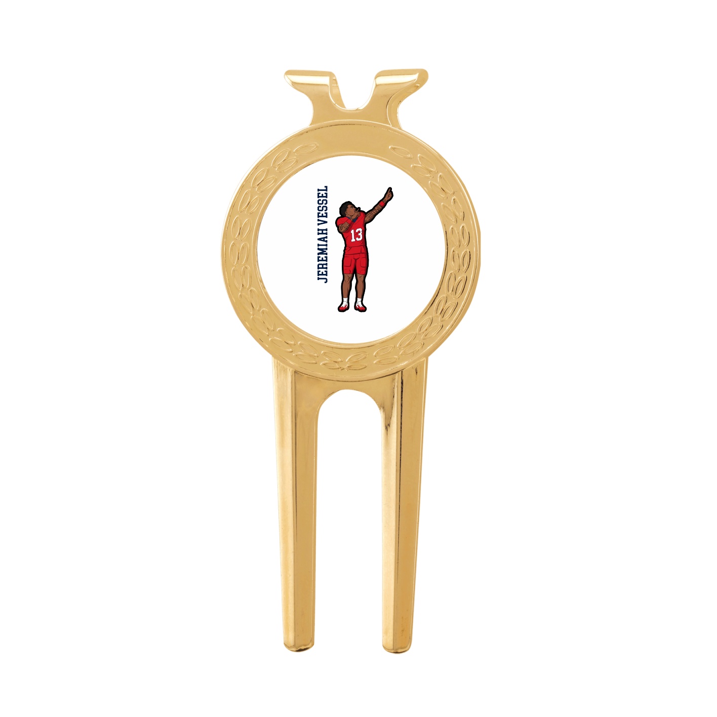 Divot Tool with Ball Marker — Name Vertical in Classic