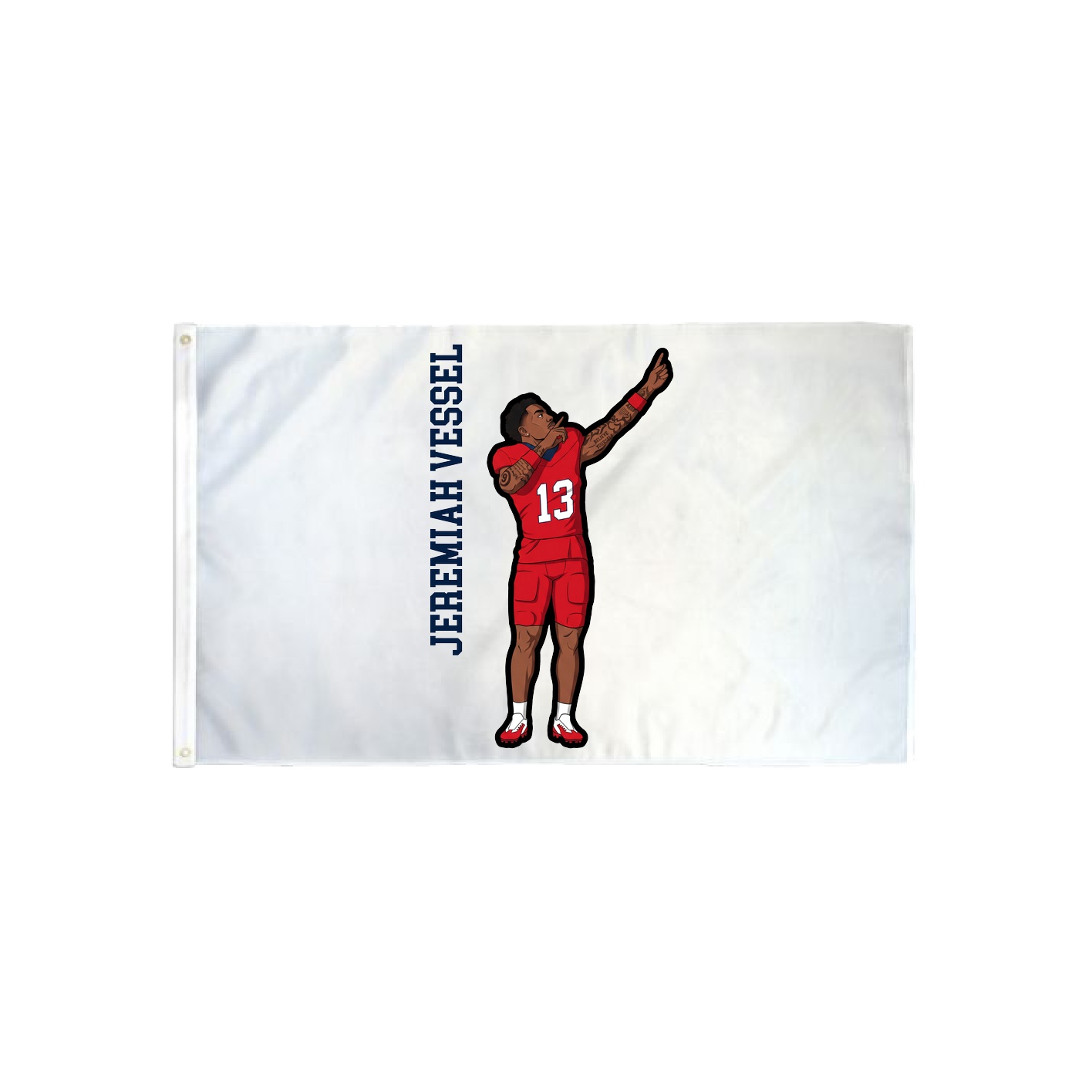 3x5 Flag — Name Vertical in Classic