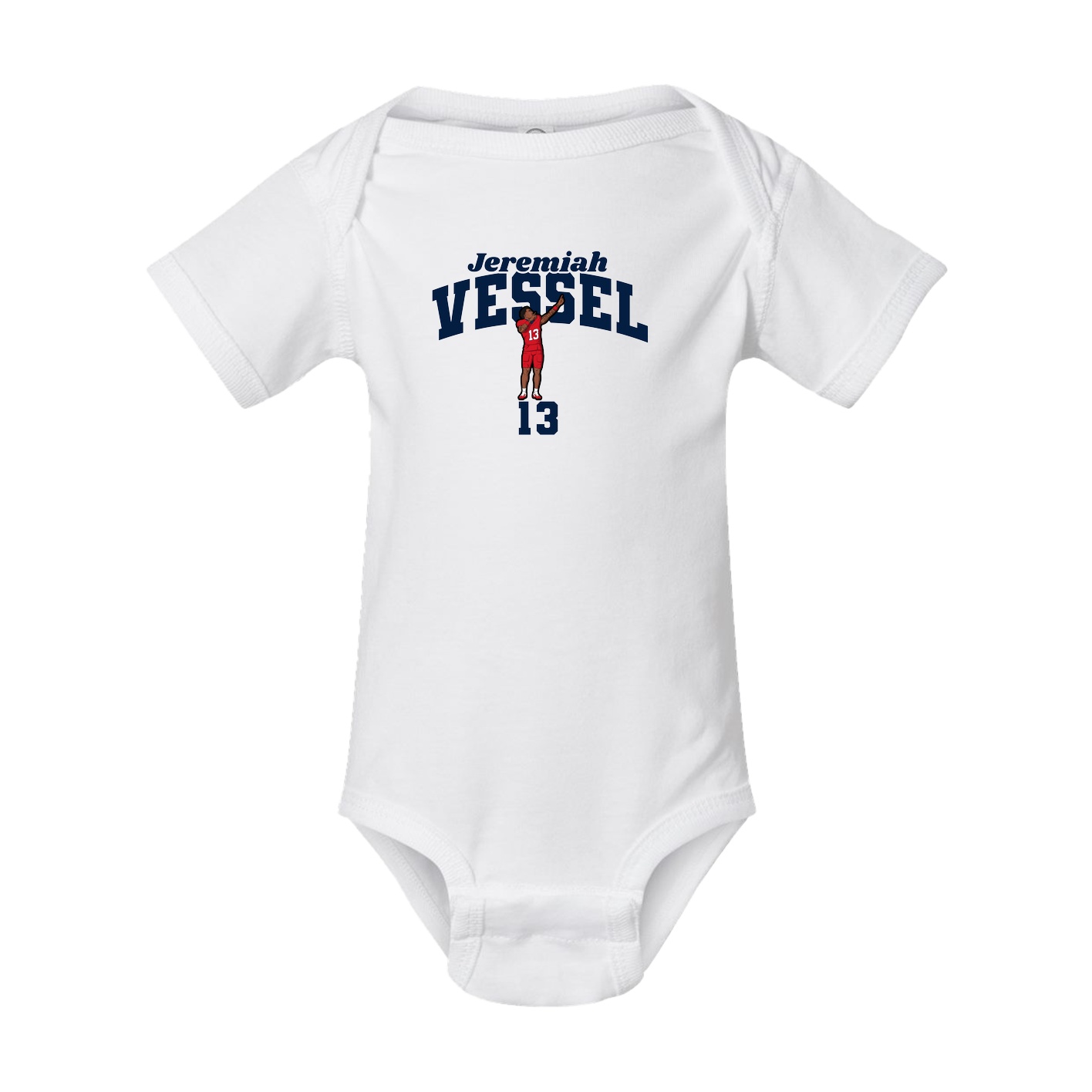 Baby Onesie — Signature Arch in White