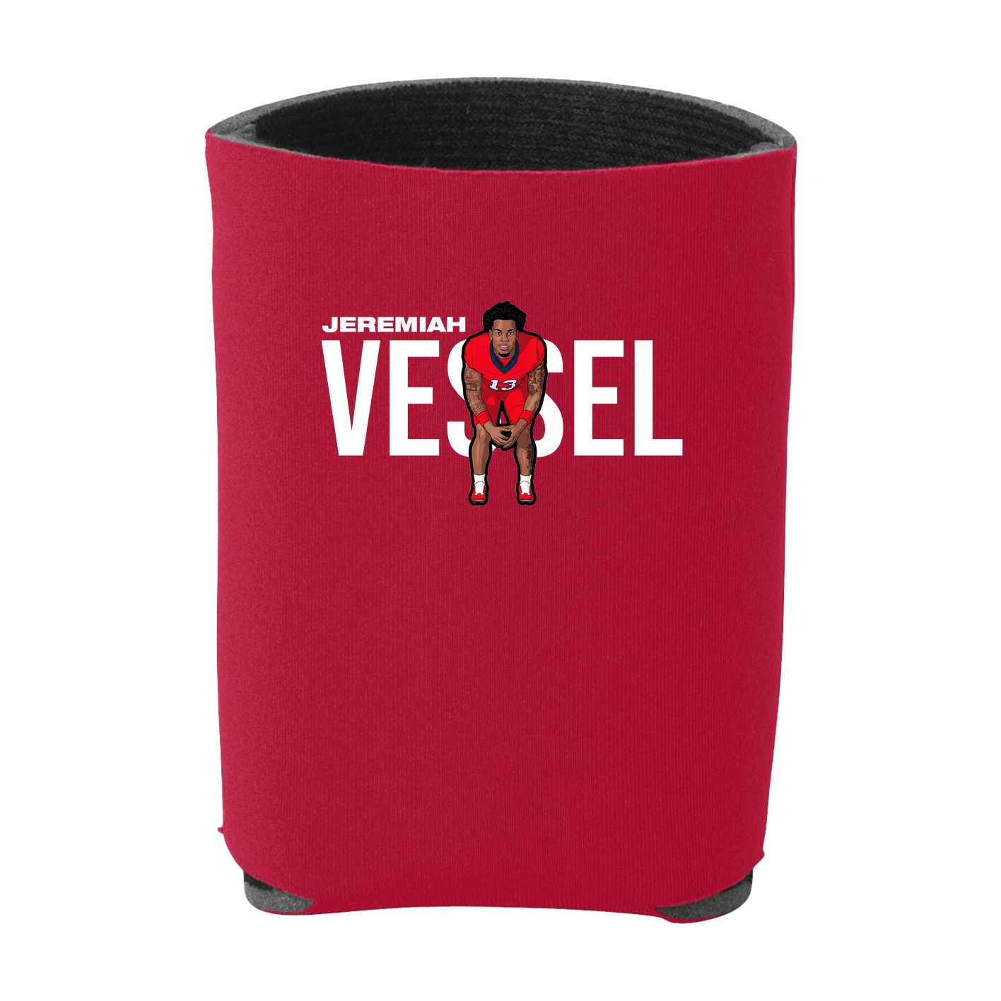 Can Holder — Player Name in Red