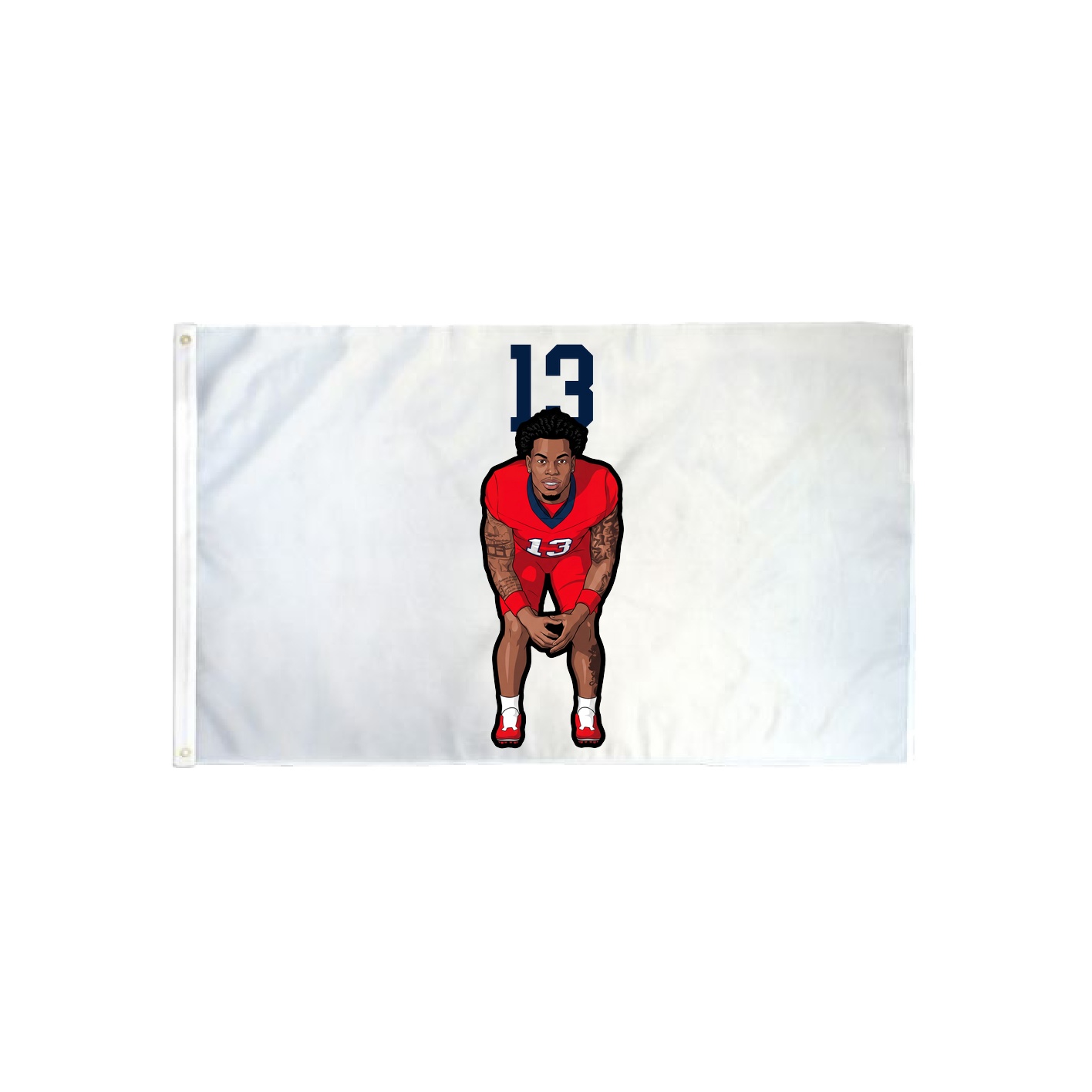 3x5 Flag — Number Top in Classic
