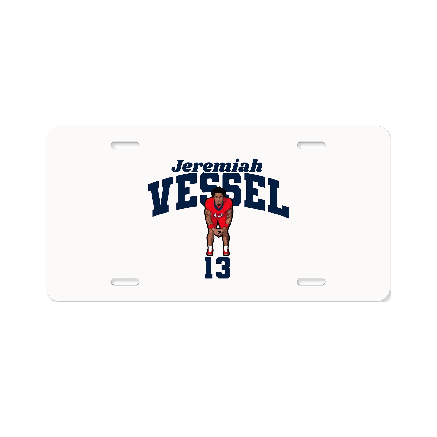 License Plate — Signature Arch in Classic