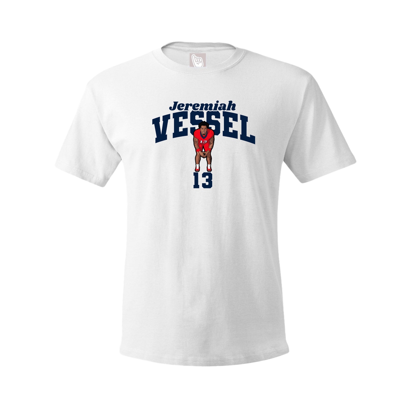Tee — Signature Arch in White