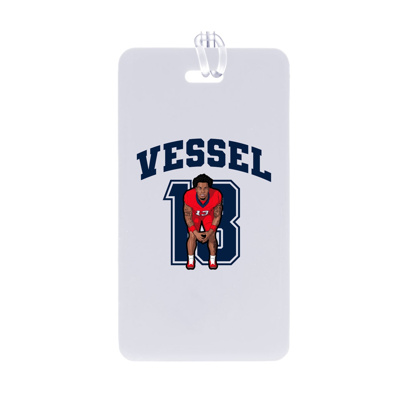 Bag Tag — Number in Classic