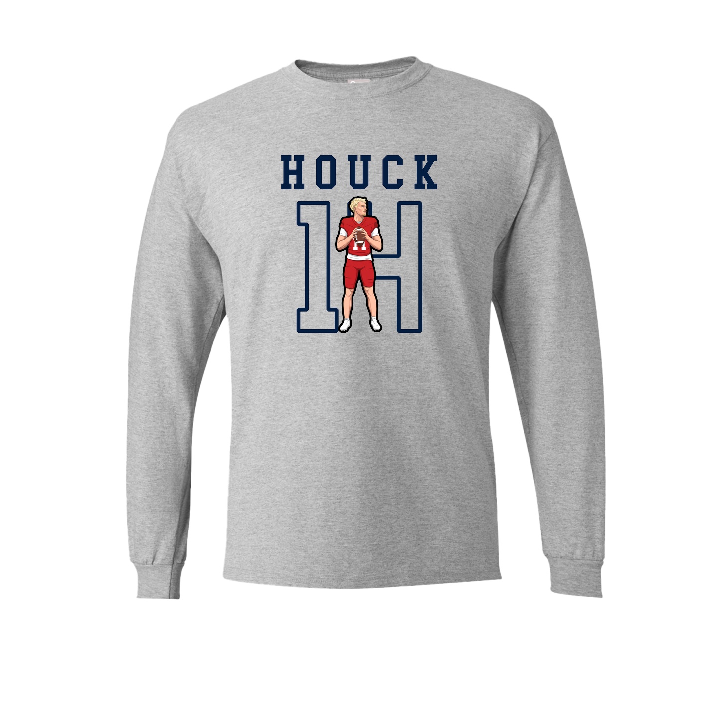 Long Sleeve Tee — Shirsey in Grey