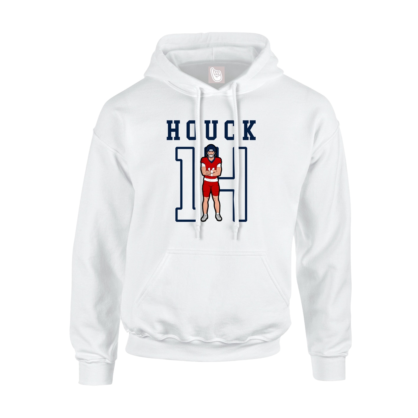 Hoodie — Shirsey in White