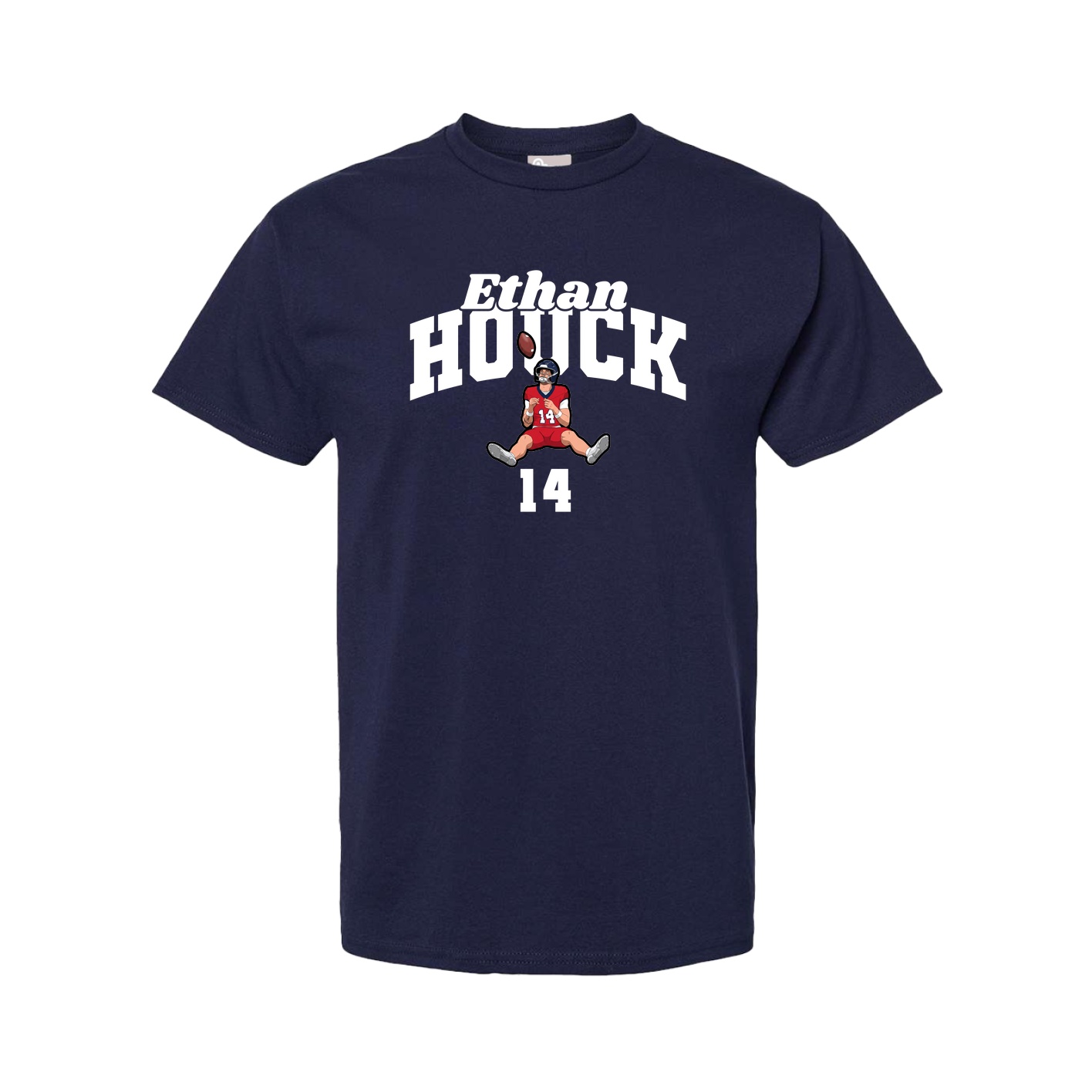 Youth Tee — Signature Arch in Navy