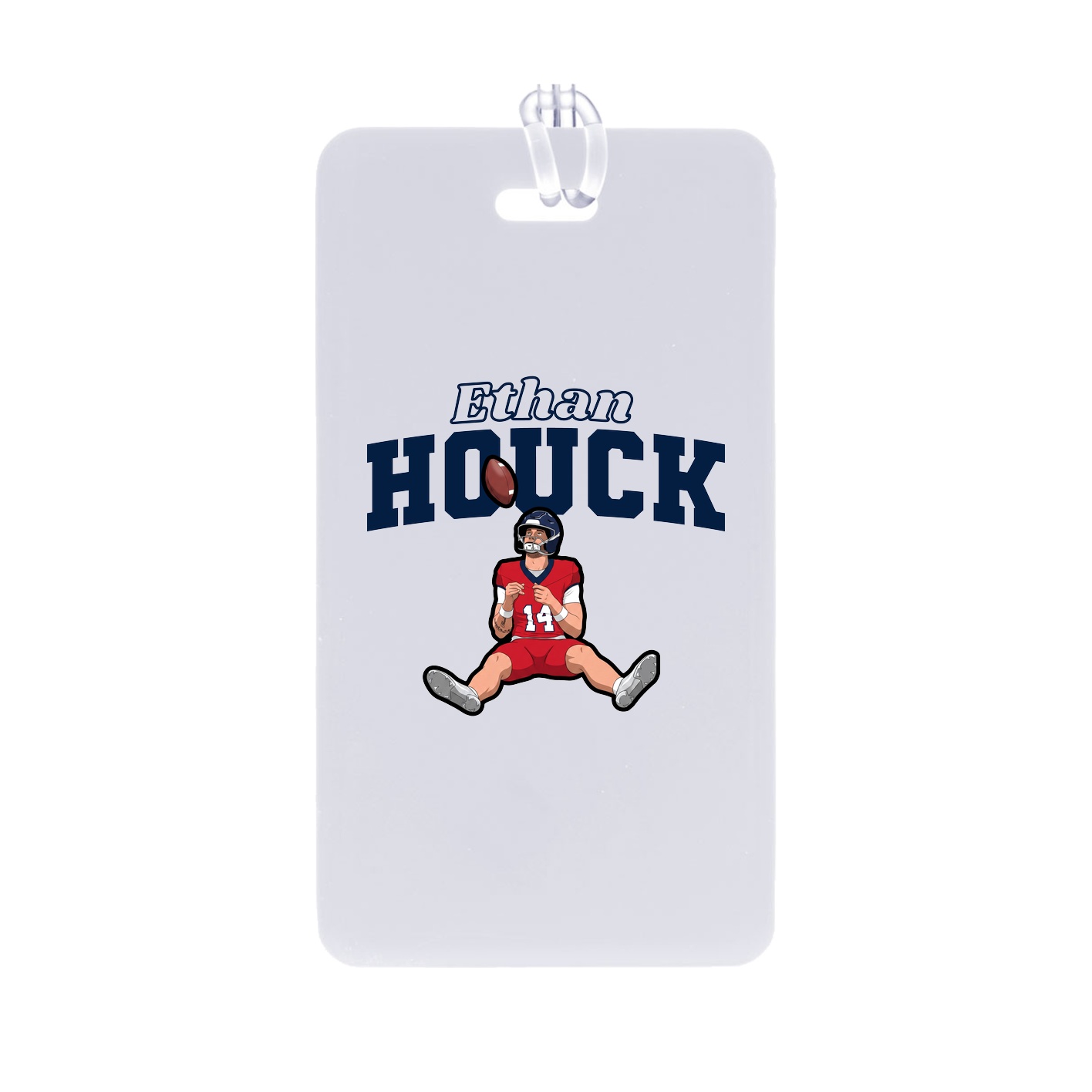 Bag Tag — Name Arch in Classic