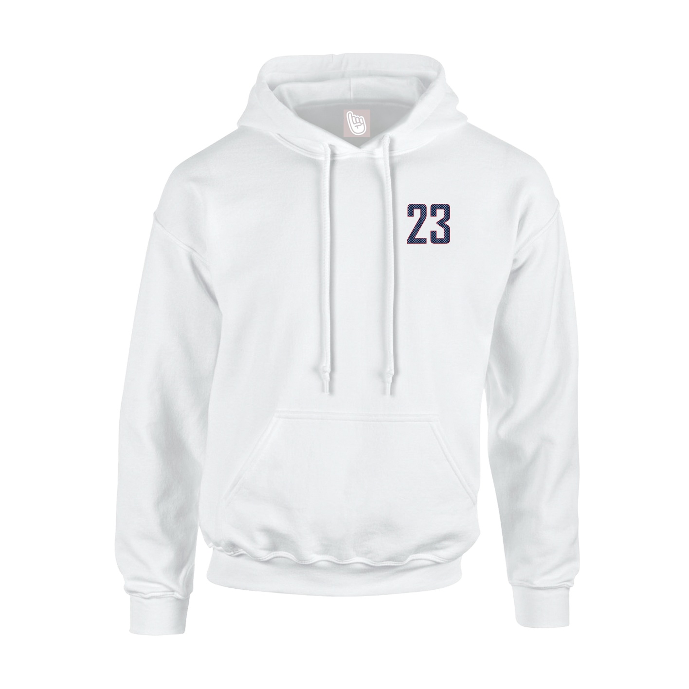 Youth Hoodie — Front Shirsy in White