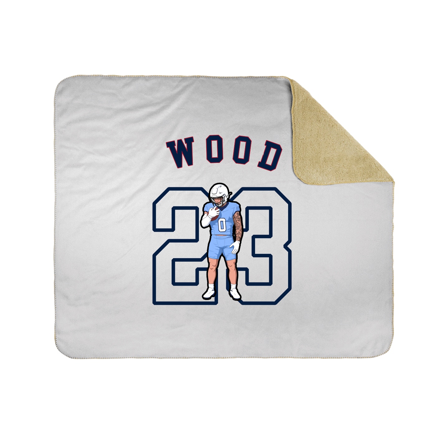 Throw Blanket — Shirsey Arch in White