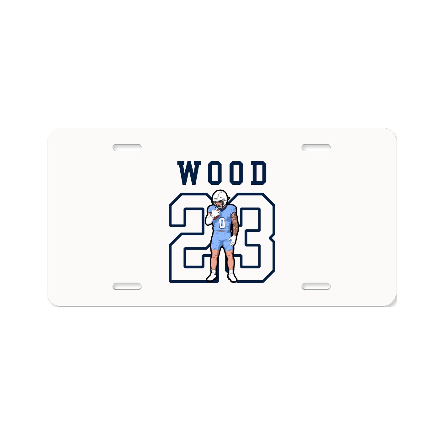 License Plate — Shirsey in Classic