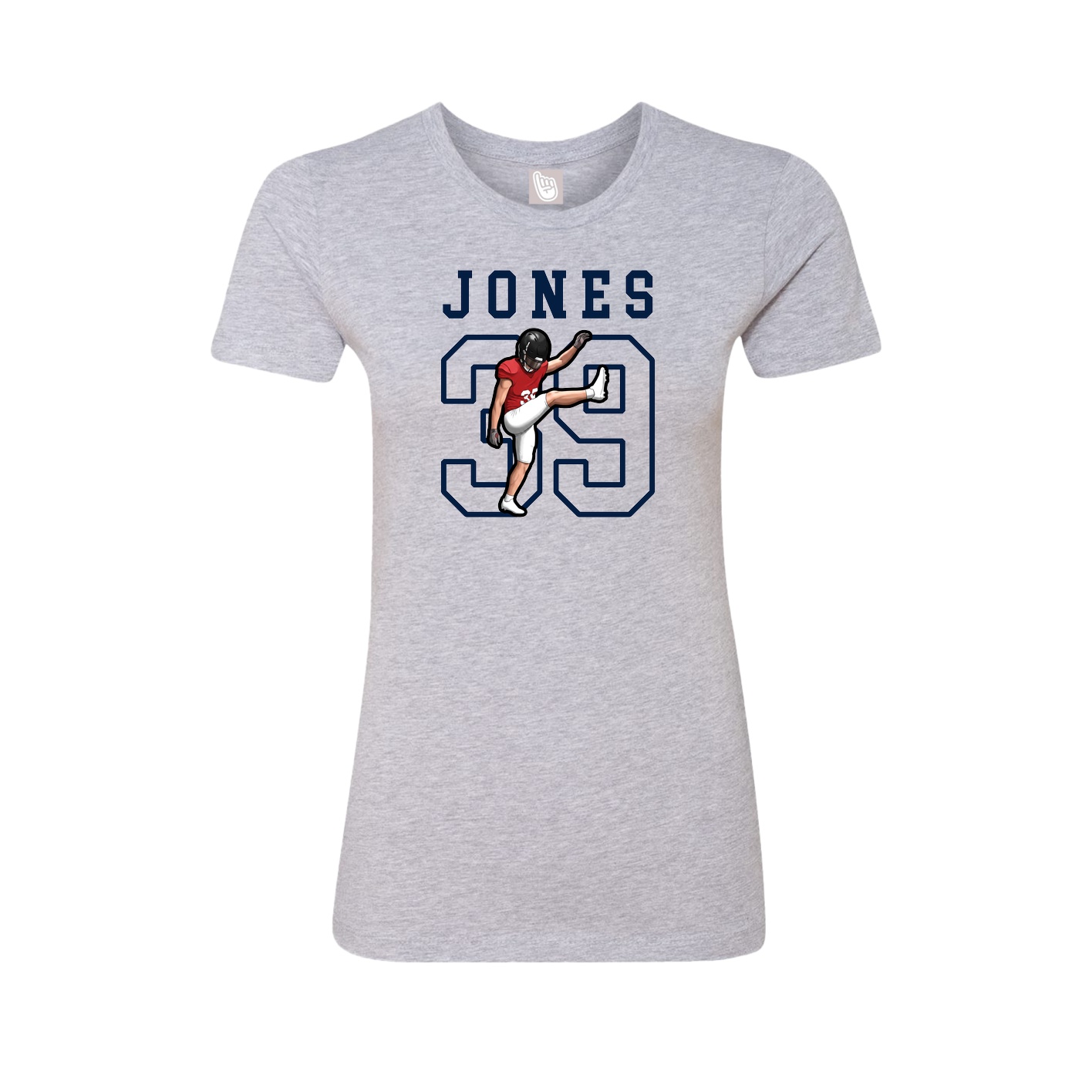 Fitted Women's Tee — Shirsey in Grey