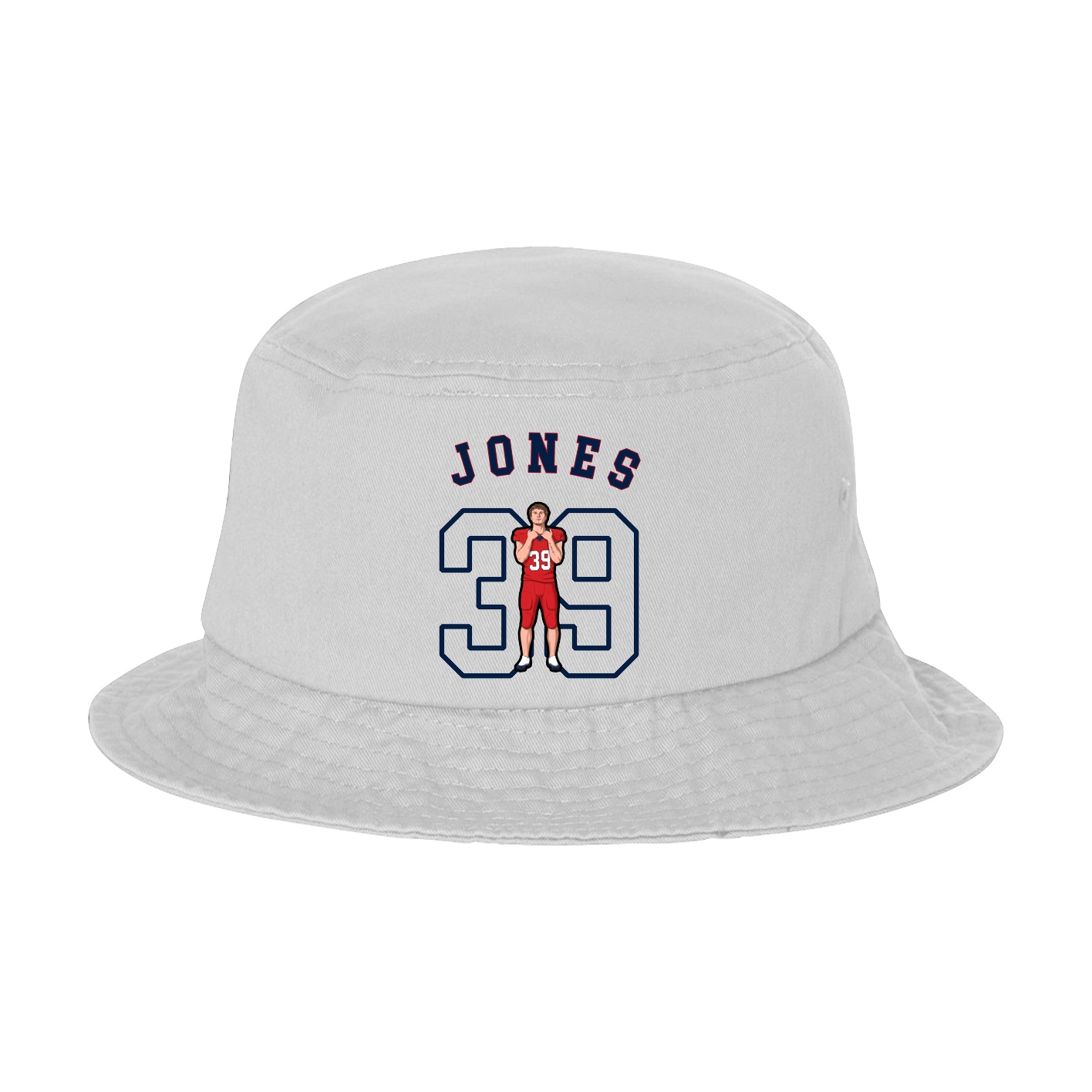 Bucket Cap — Shirsey Arch in White